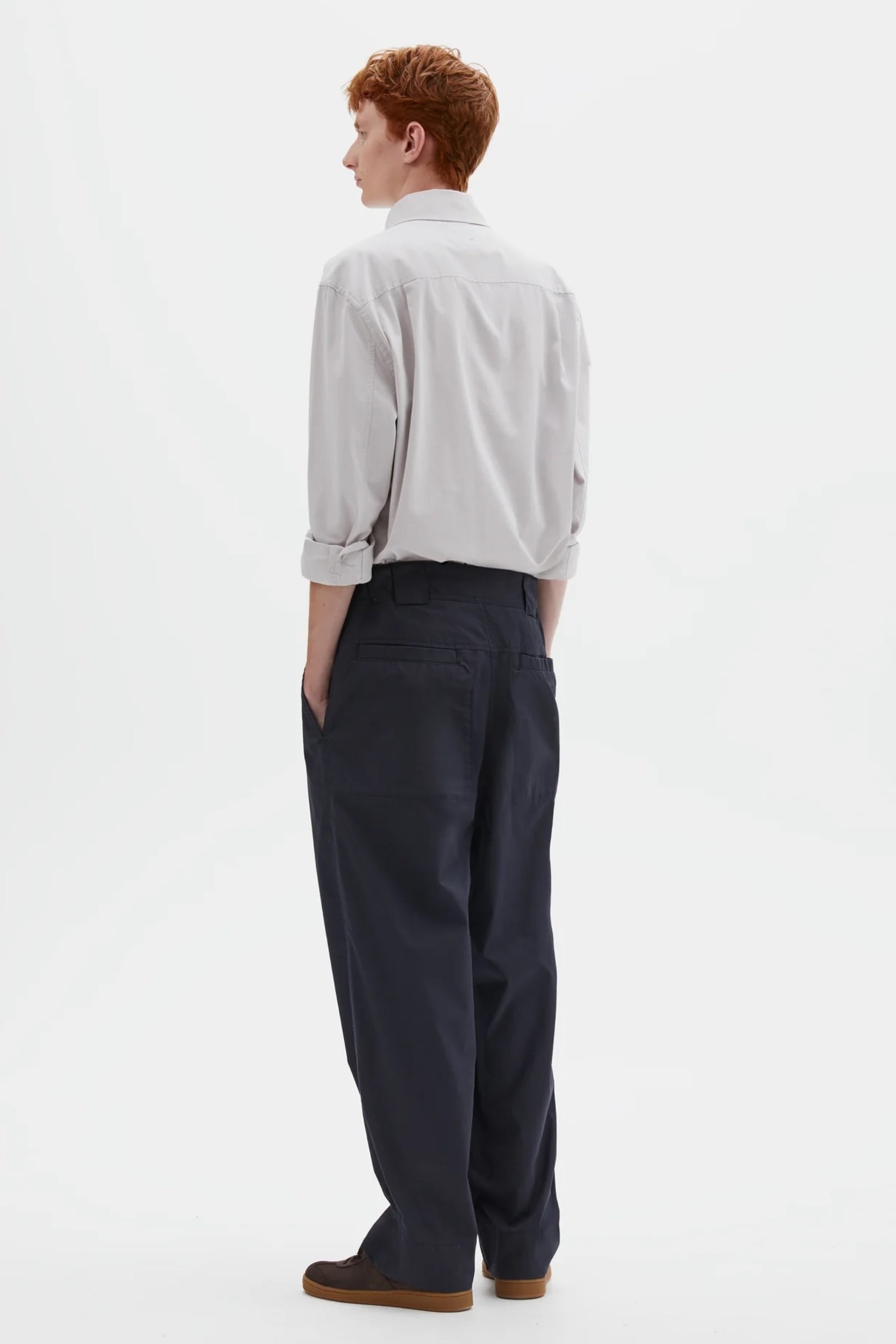 MHL. Margaret Howell Sport Trousers Cotton Cordura Ink | Pantalon Technique | Edgar Bdx