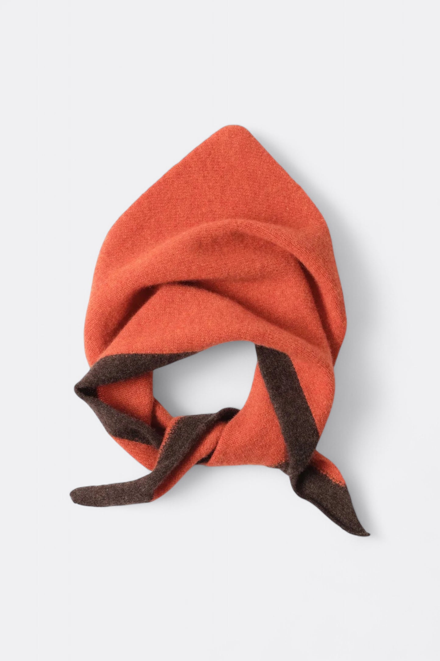Margaret Howell - MHL. Tipped Scout Scarf Lambswool (Ember / Cocoa)