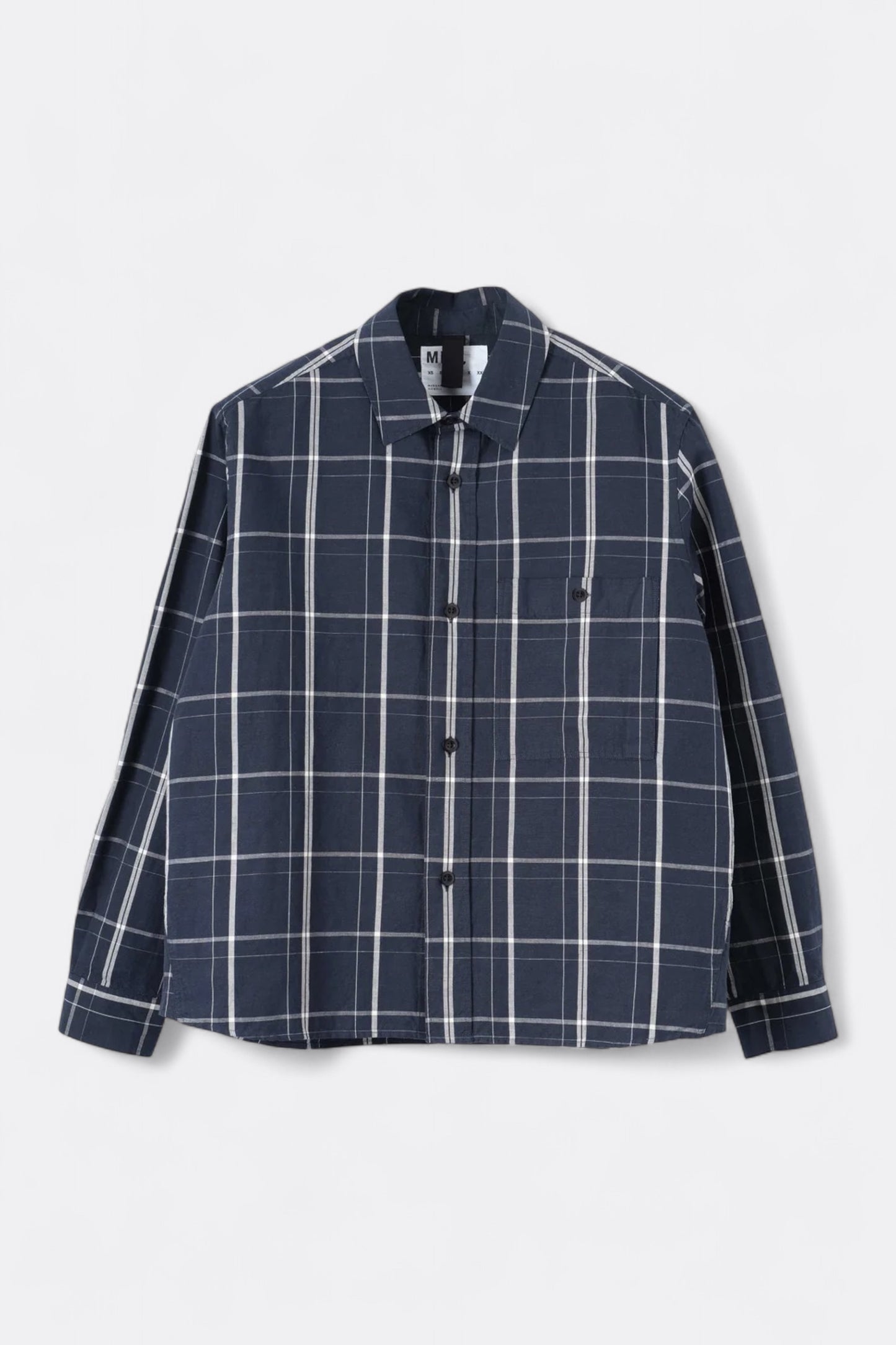 Margaret Howell - MHL. Overall Shirt (Graphic Check Cotton Linen)