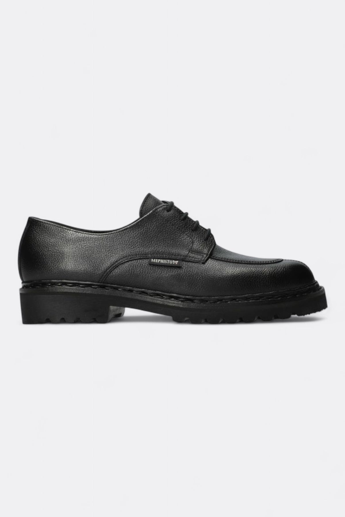 MEPHISTO Pegasio Black | Derby Cuir SOFT-AIR | Edgar Bdx