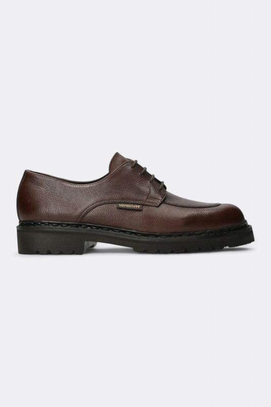 MEPHISTO Pegasio Chestnut | Derby Cuir SOFT-AIR | Edgar Bdx