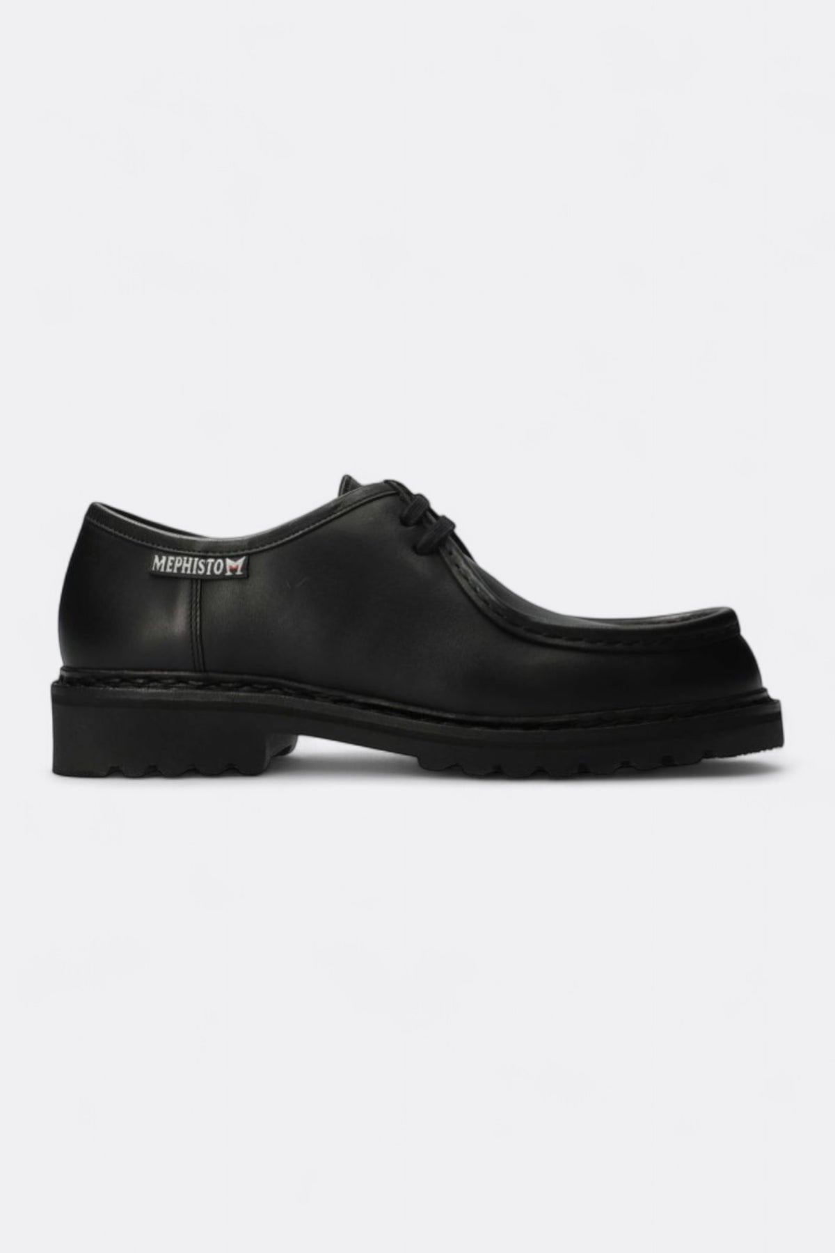 MEPHISTO Peppo Black | Derby Tyrolien Cuir SOFT-AIR | Edgar Bdx