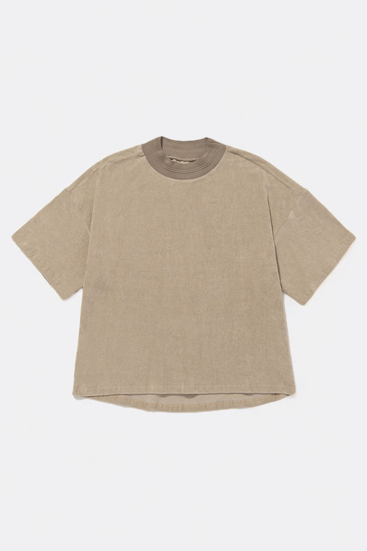 Merely Made - Merely Hmong Den Wide Roundneck T-Shirt (Sand Beige) 