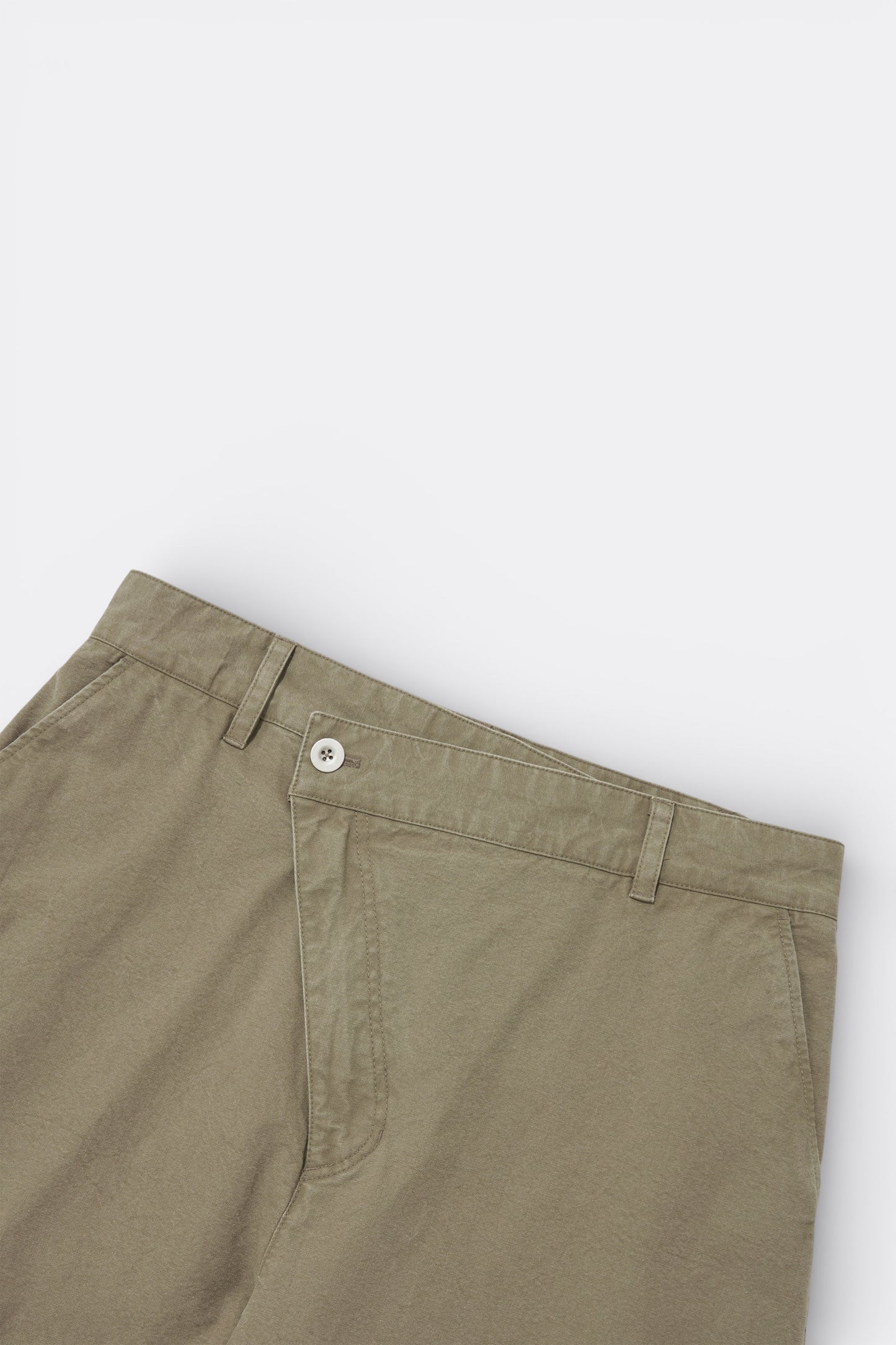 Merely Made - Cotton Cation Twist Wide Pants (Smoky Beige)