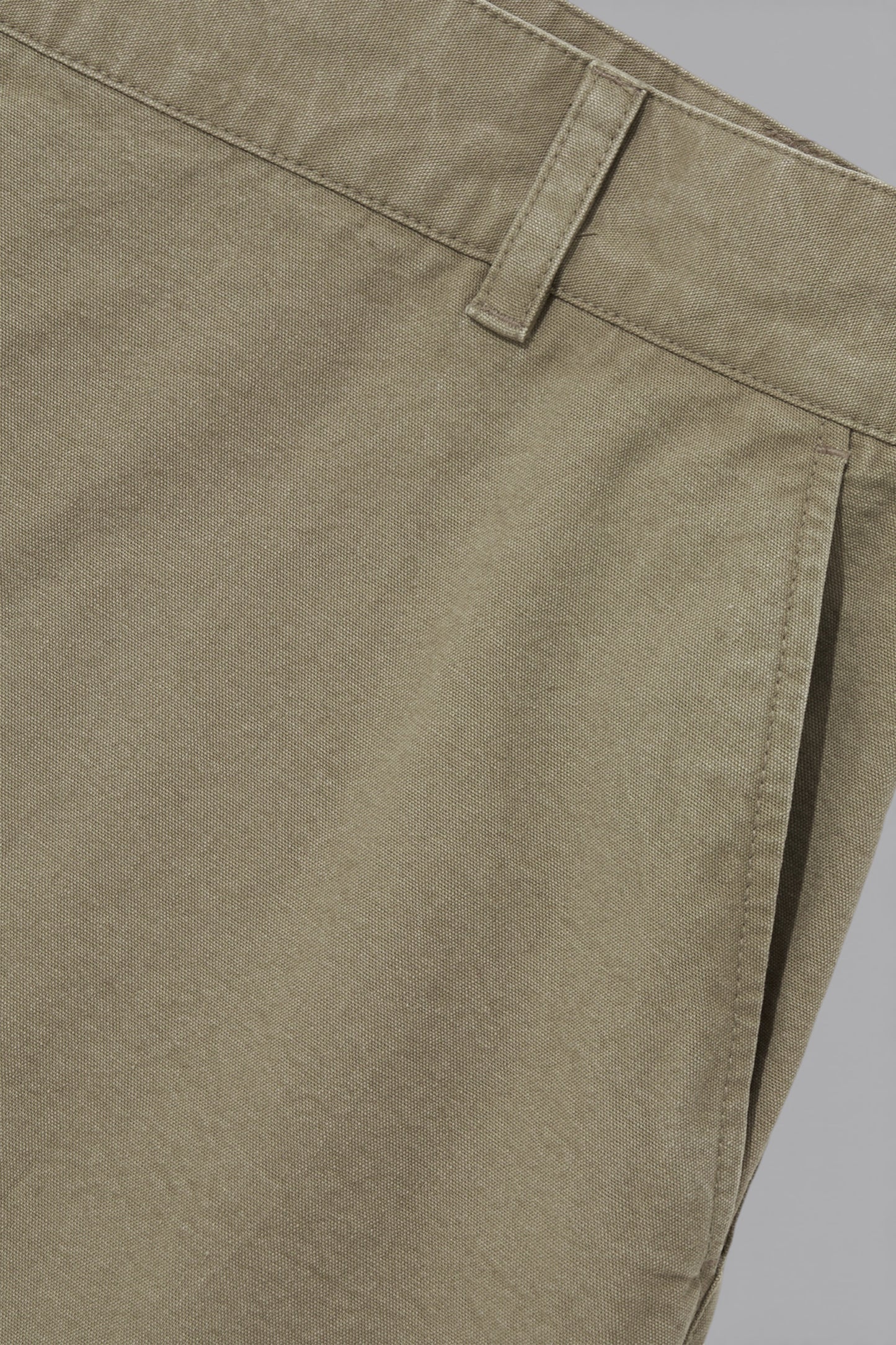 Merely Made - Cotton Cation Twist Wide Pants (Smoky Beige)