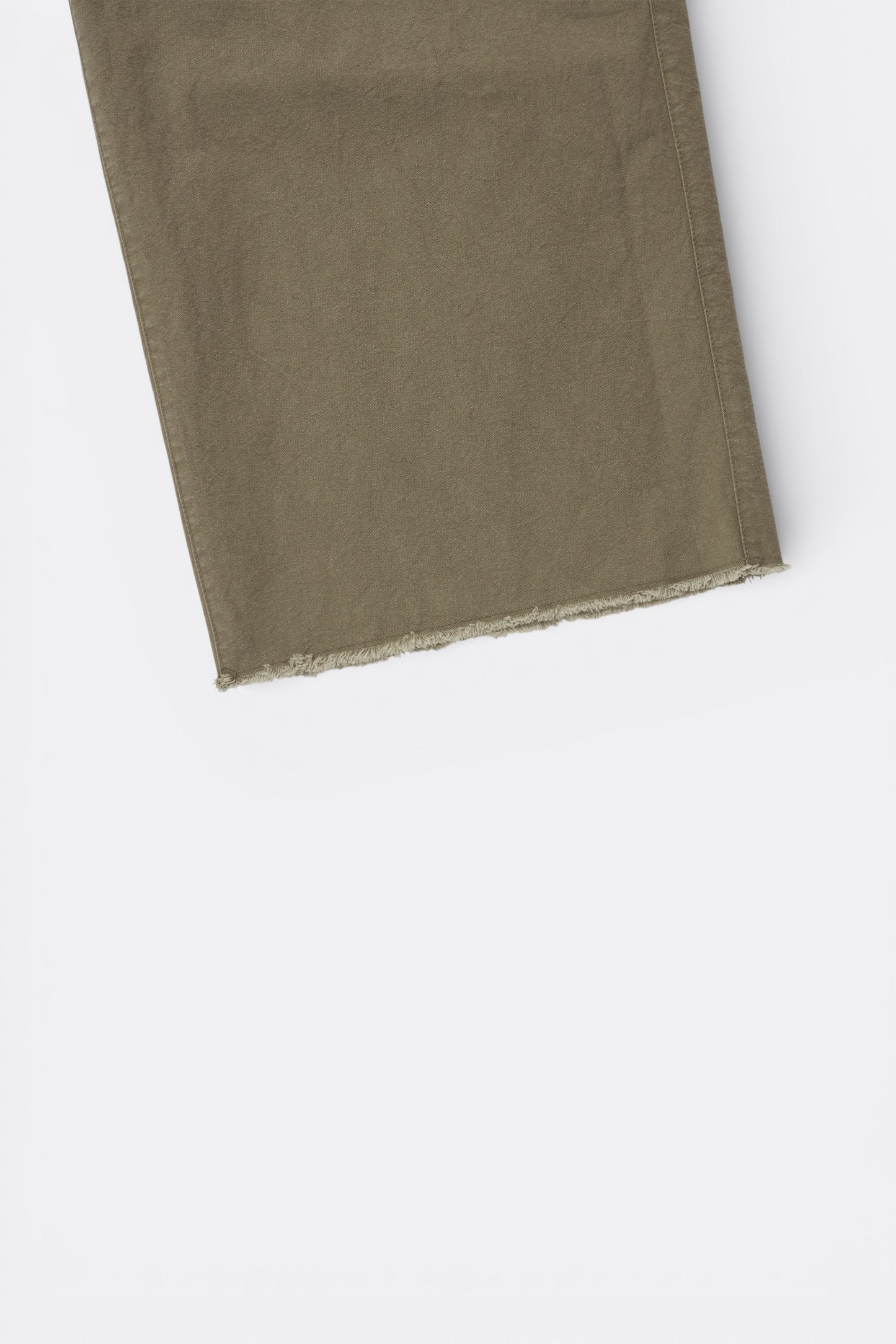 Merely Made - Cotton Cation Twist Wide Pants (Smoky Beige)