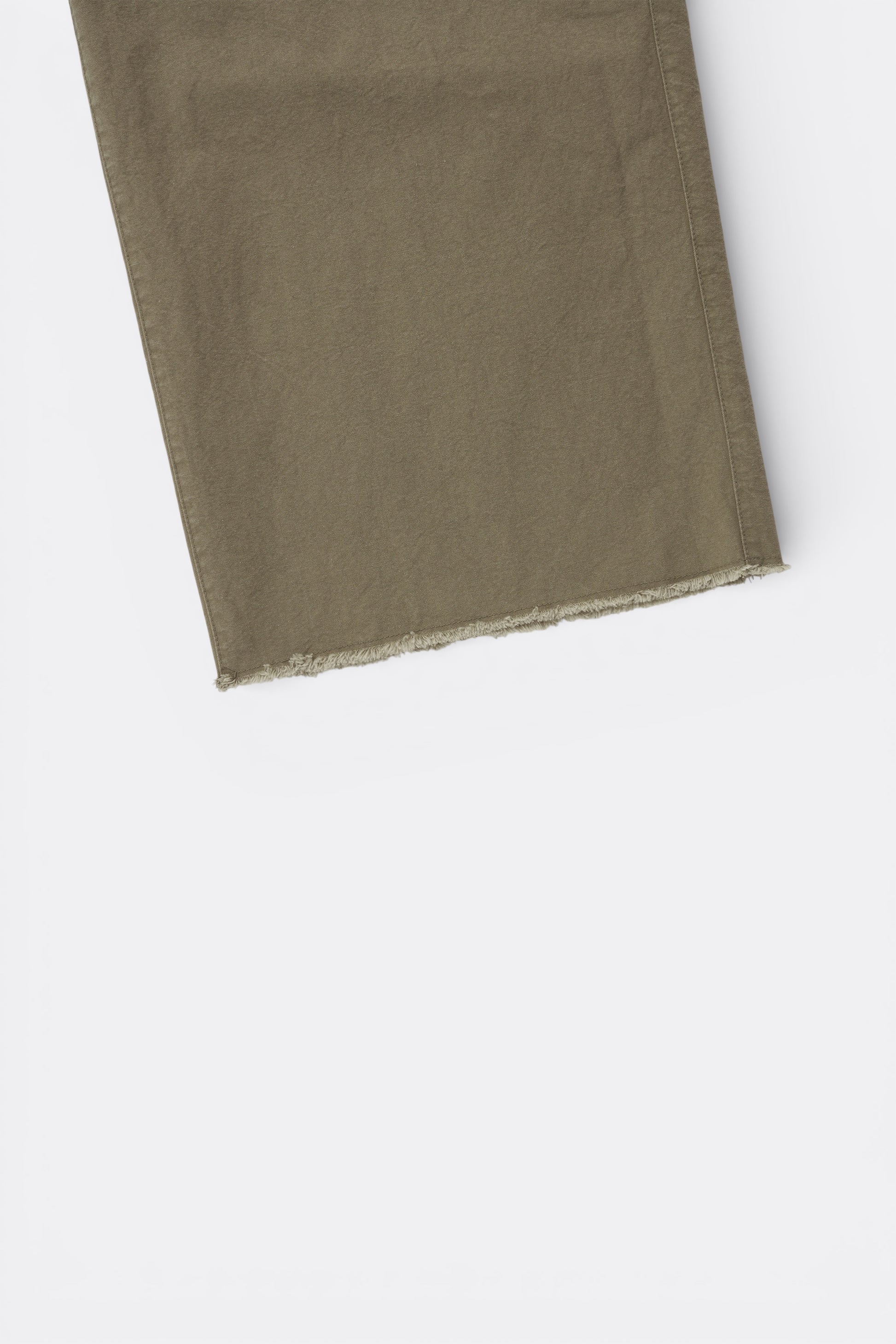 Merely Made - Cotton Cation Twist Wide Pants (Smoky Beige)
