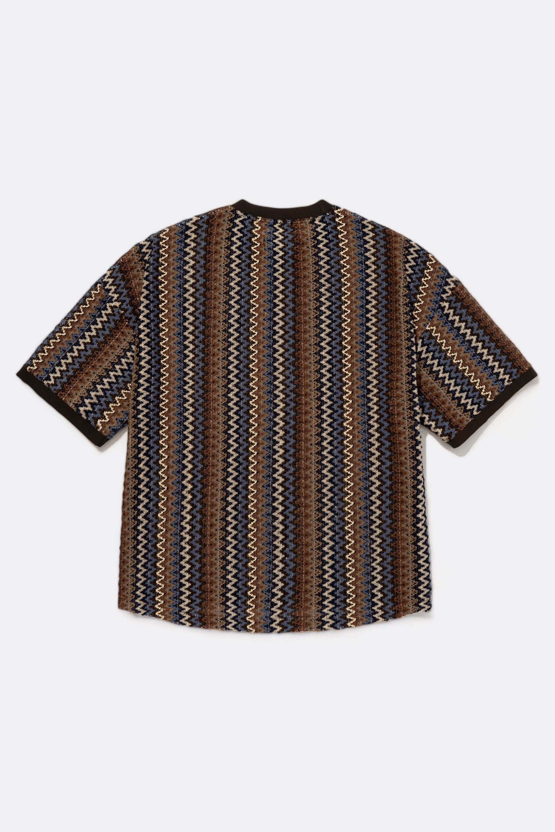 Merely Made - Merely Hmong Hoa Knit T-Shirt (Brown)