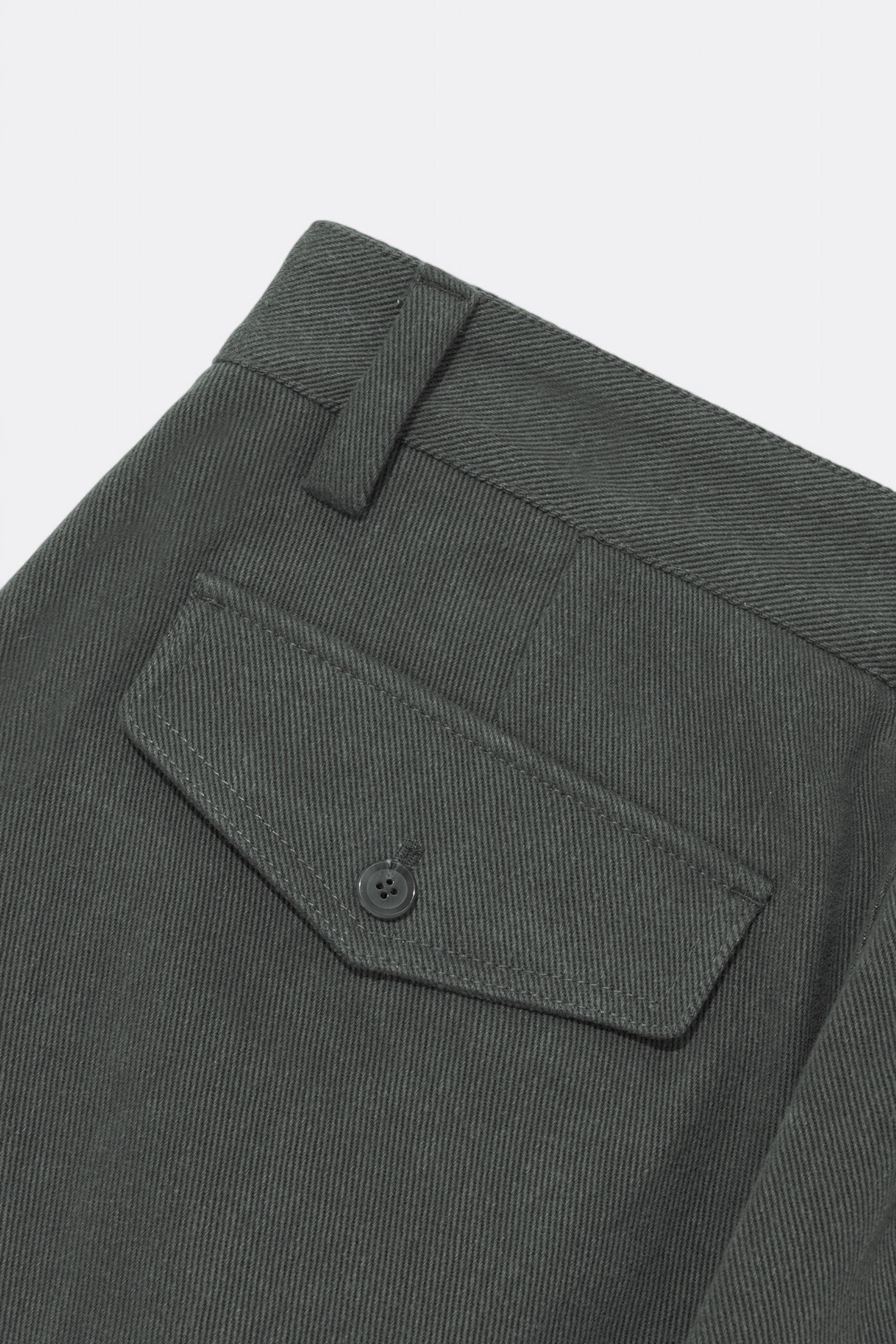 Merely Made - Merely Premium Dual Fabric Contrast Wide Pants (Cocoa Brown)