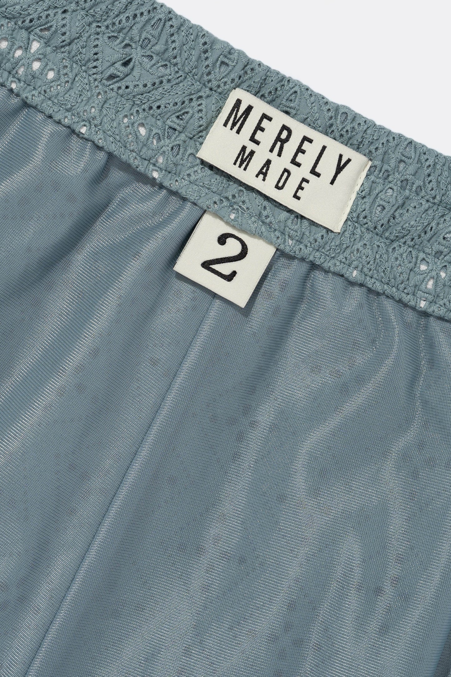Merely Made - Merely Premium Flower Lace Wide Short (Cream)