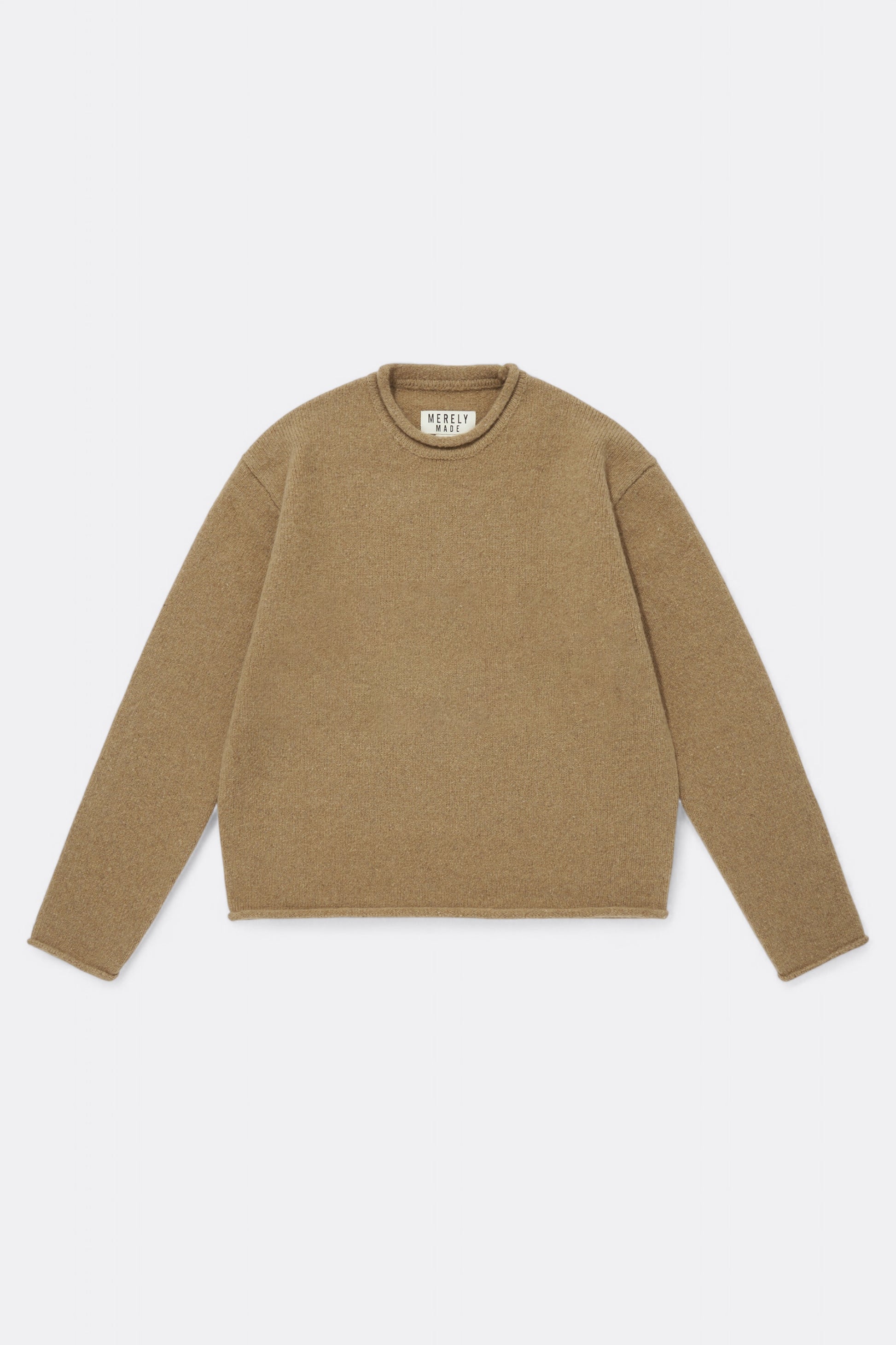 Merely Made - Merely Premium Kidmohair Nomadic Sweater (Light Brown)