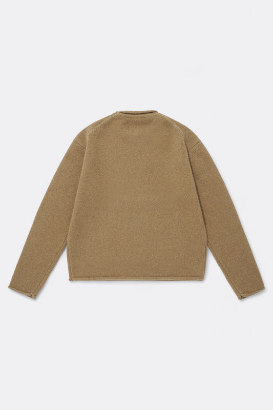 Merely Made - Merely Premium Kidmohair Nomadic Sweater (Light Brown)
