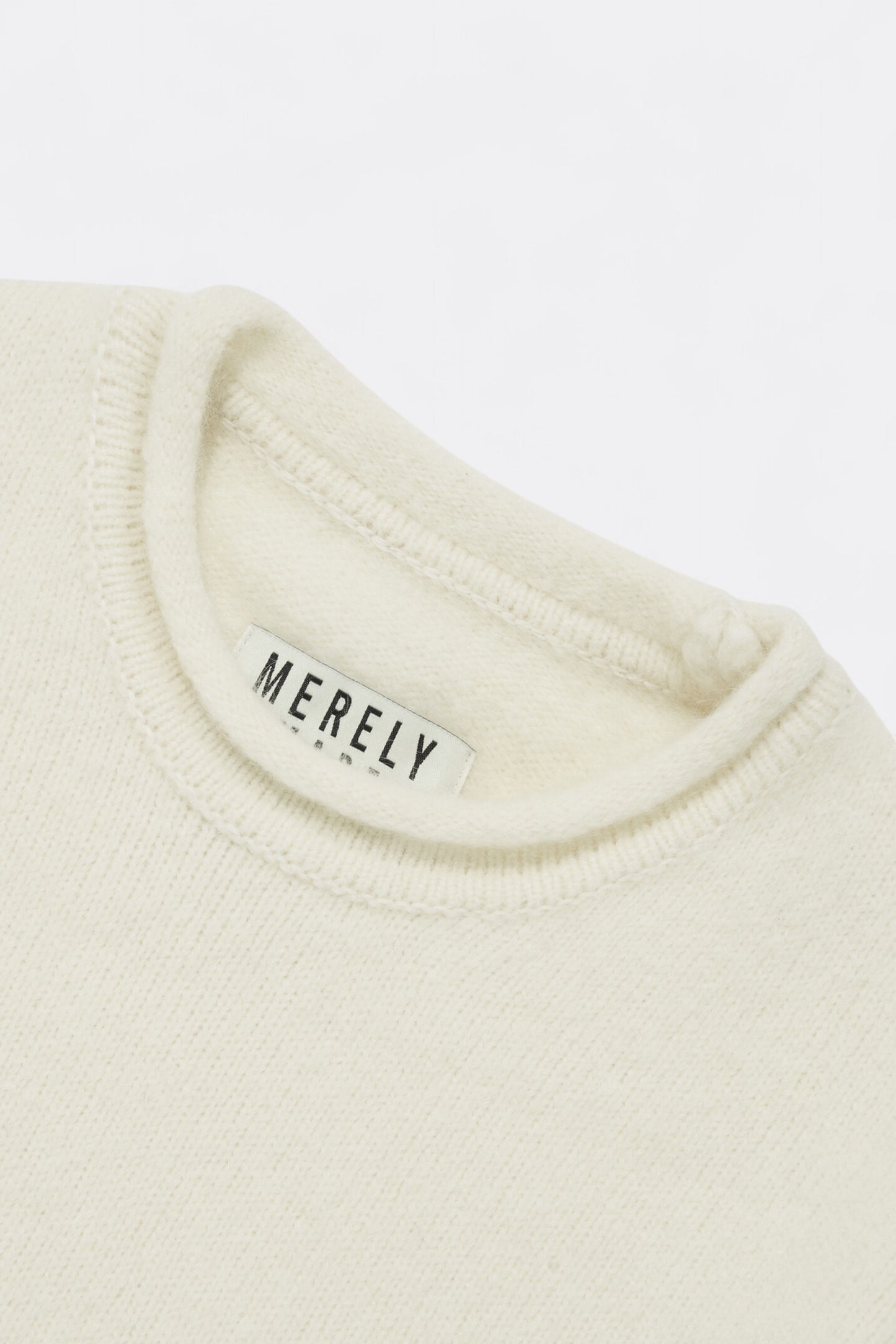 Merely Made - Merely Premium Kidmohair Nomadic Sweater (Light Brown)