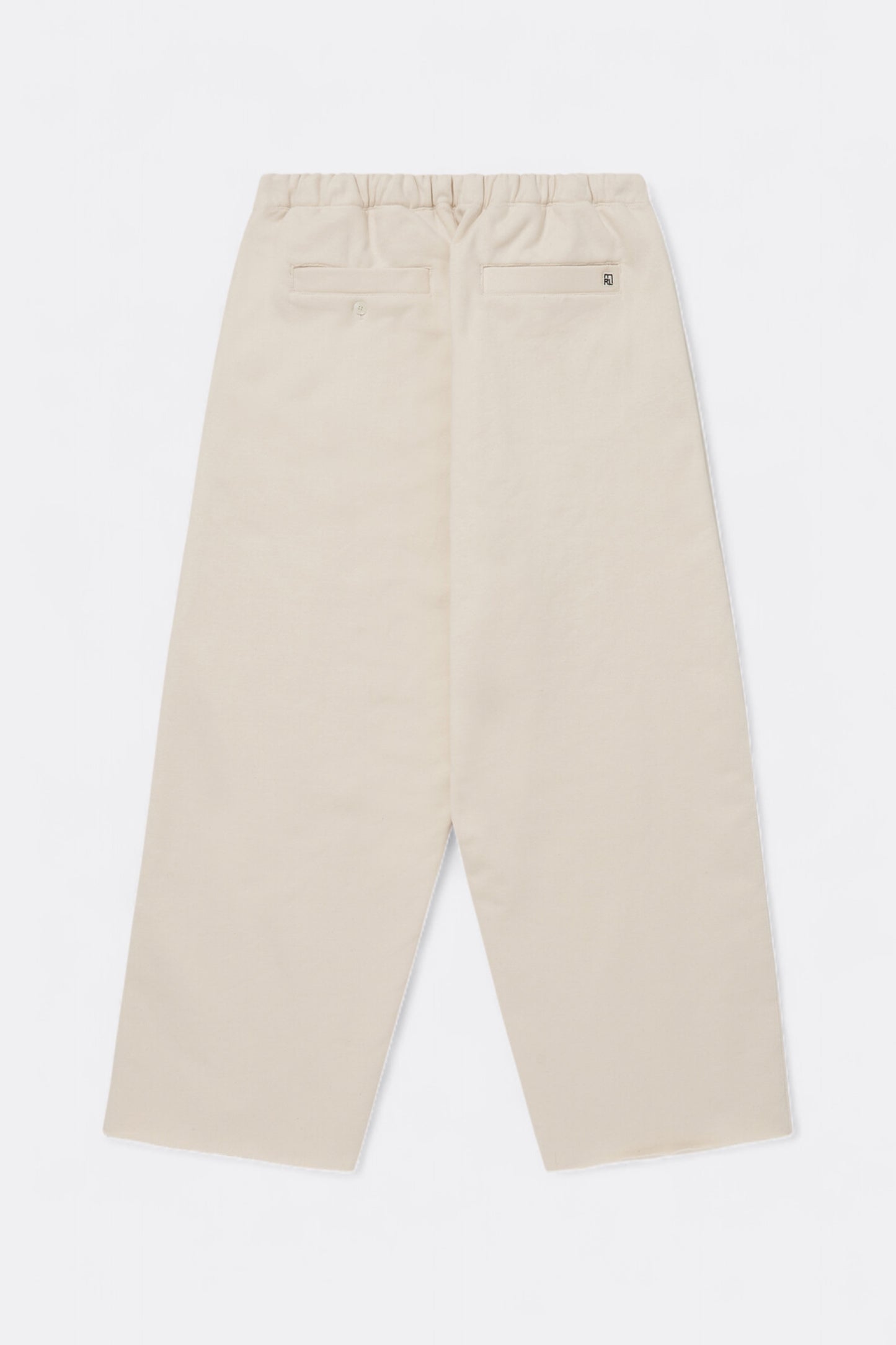Merely Made - Merely Premium Pintuck Jersey Wide Pants (Cosmic Latte)