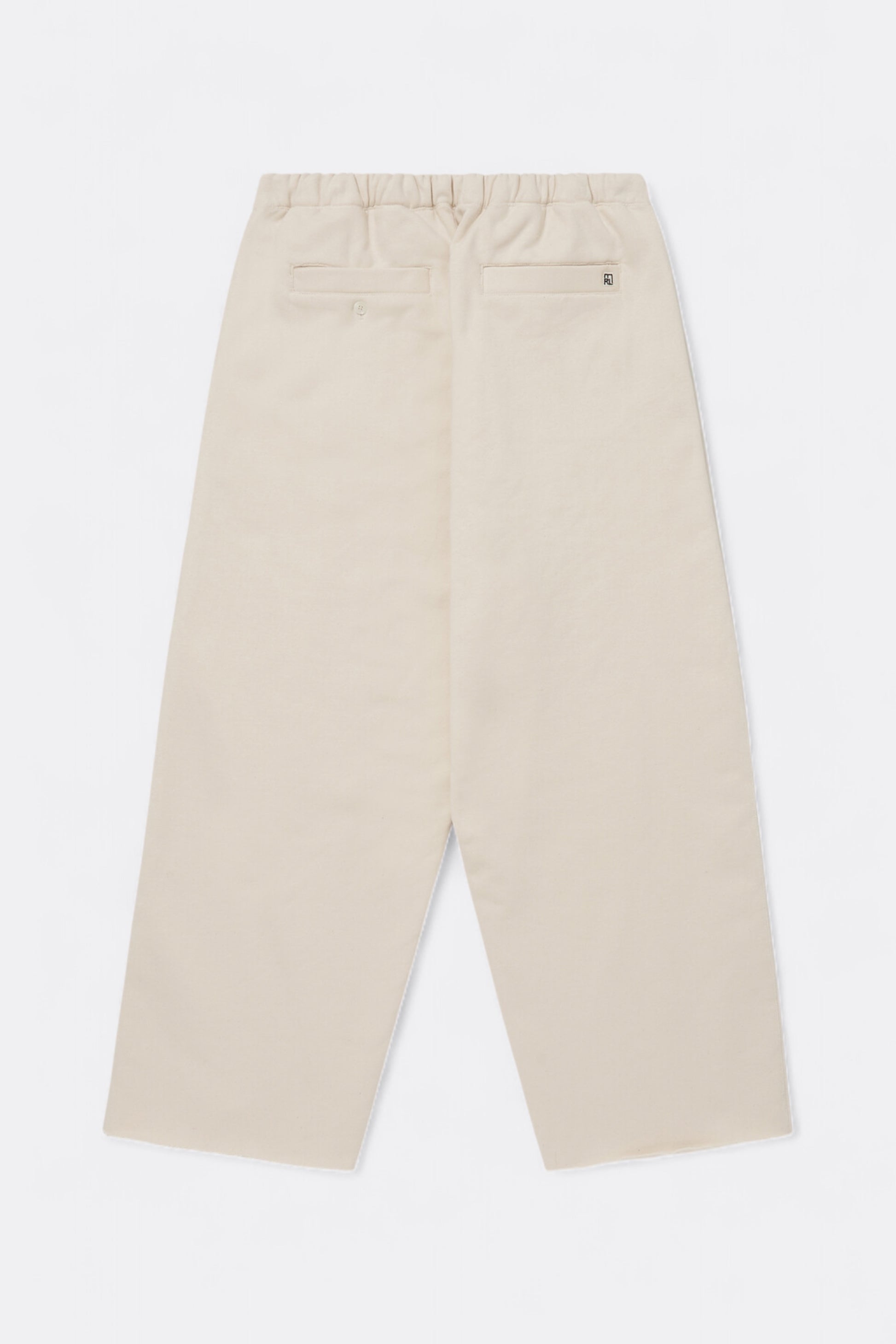 Merely Made - Merely Premium Pintuck Jersey Wide Pants (Cosmic Latte)