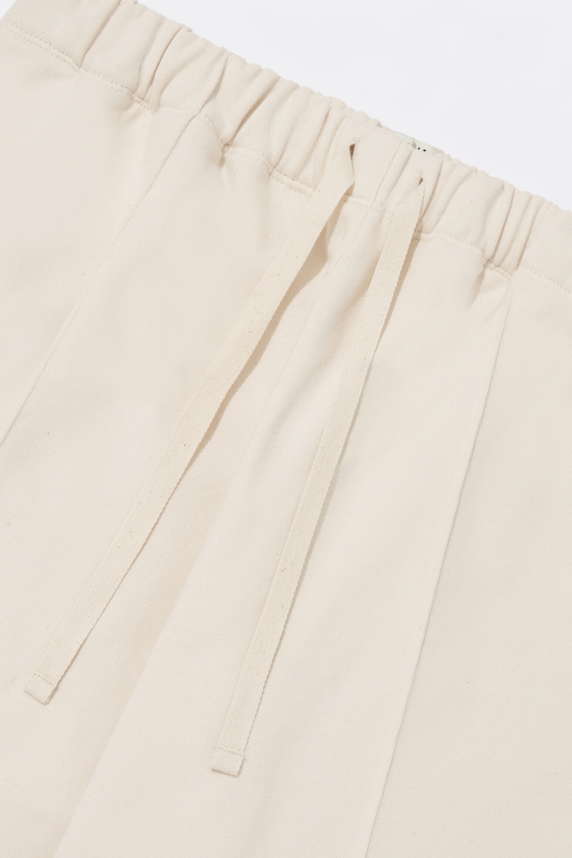 Merely Made - Merely Premium Pintuck Jersey Wide Pants (Cosmic Latte)