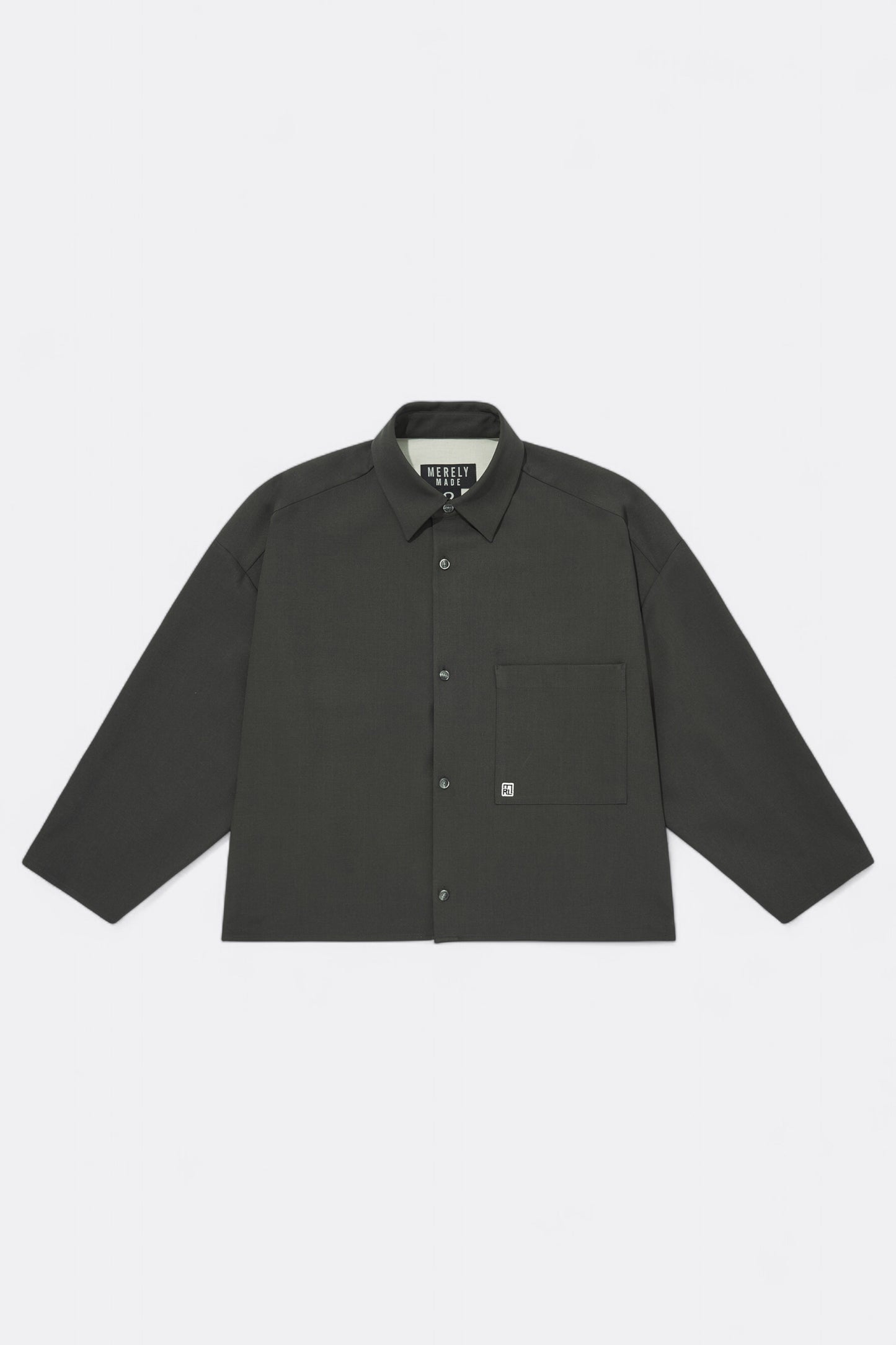 Merely Made - Merely Us Cropped Shirts (Asphalt Grey)