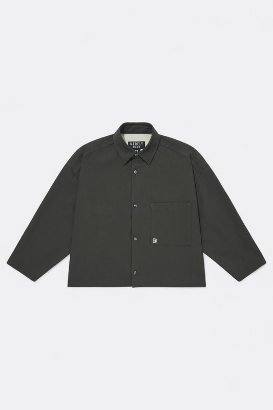 Merely Made - Merely Us Cropped Shirts (Asphalt Grey)