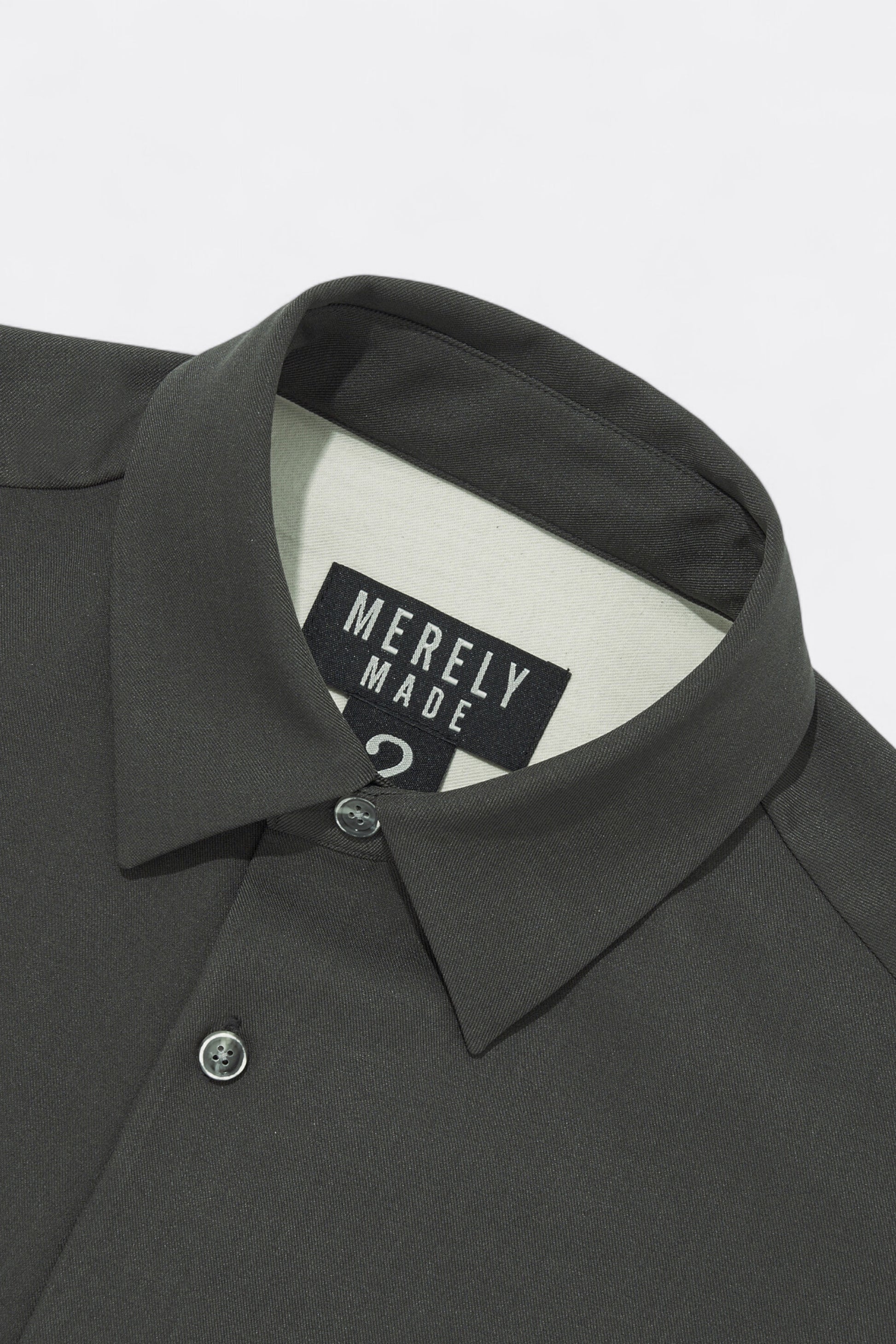 Merely Made - Merely Us Cropped Shirts (Asphalt Grey)