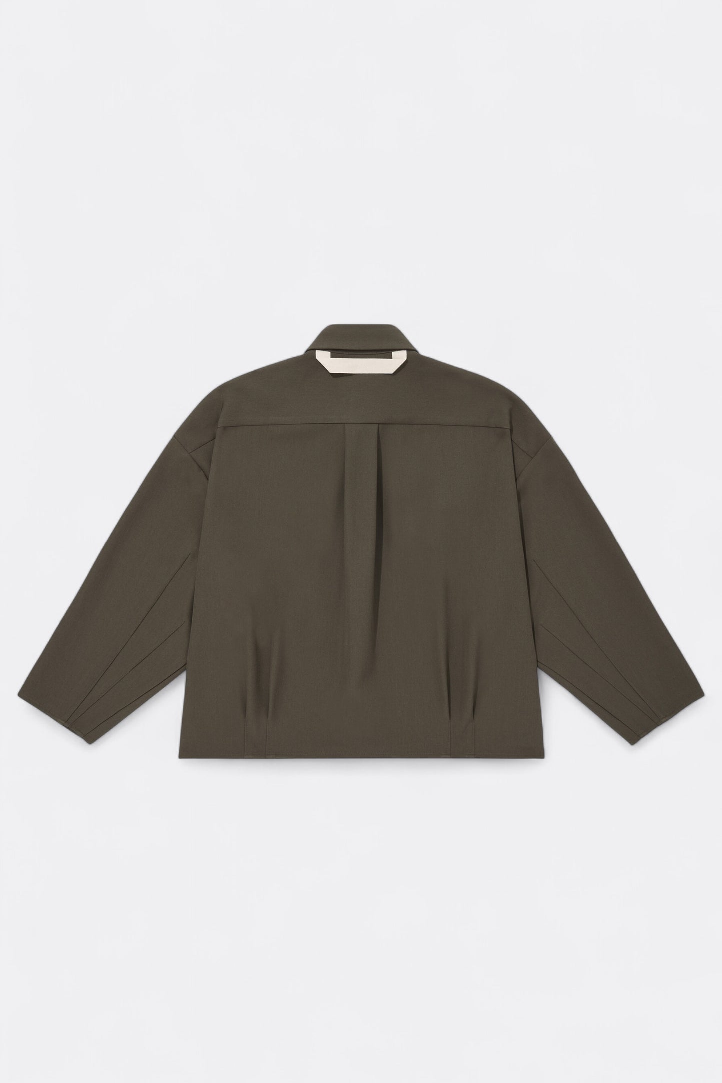 Merely Made - Merely Us Cropped Shirts (Dark Taupe)