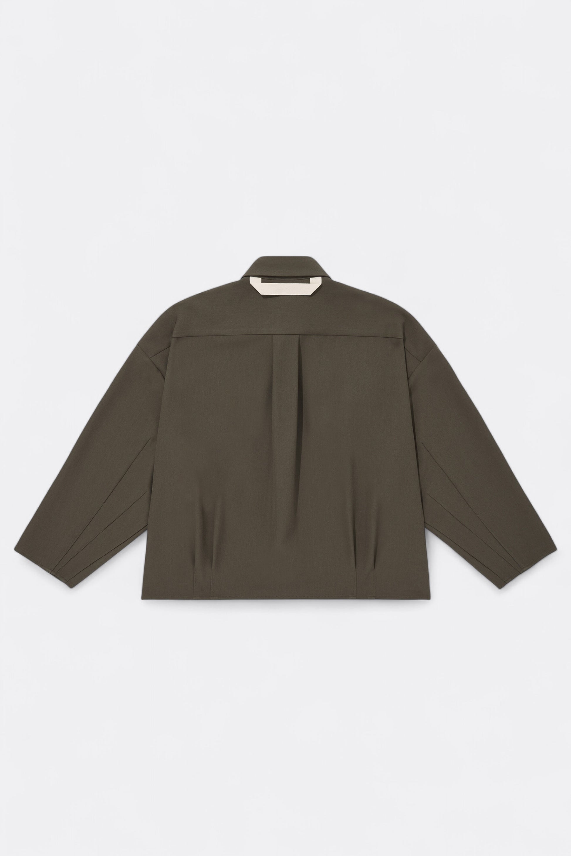 Merely Made - Merely Us Cropped Shirts (Dark Taupe)