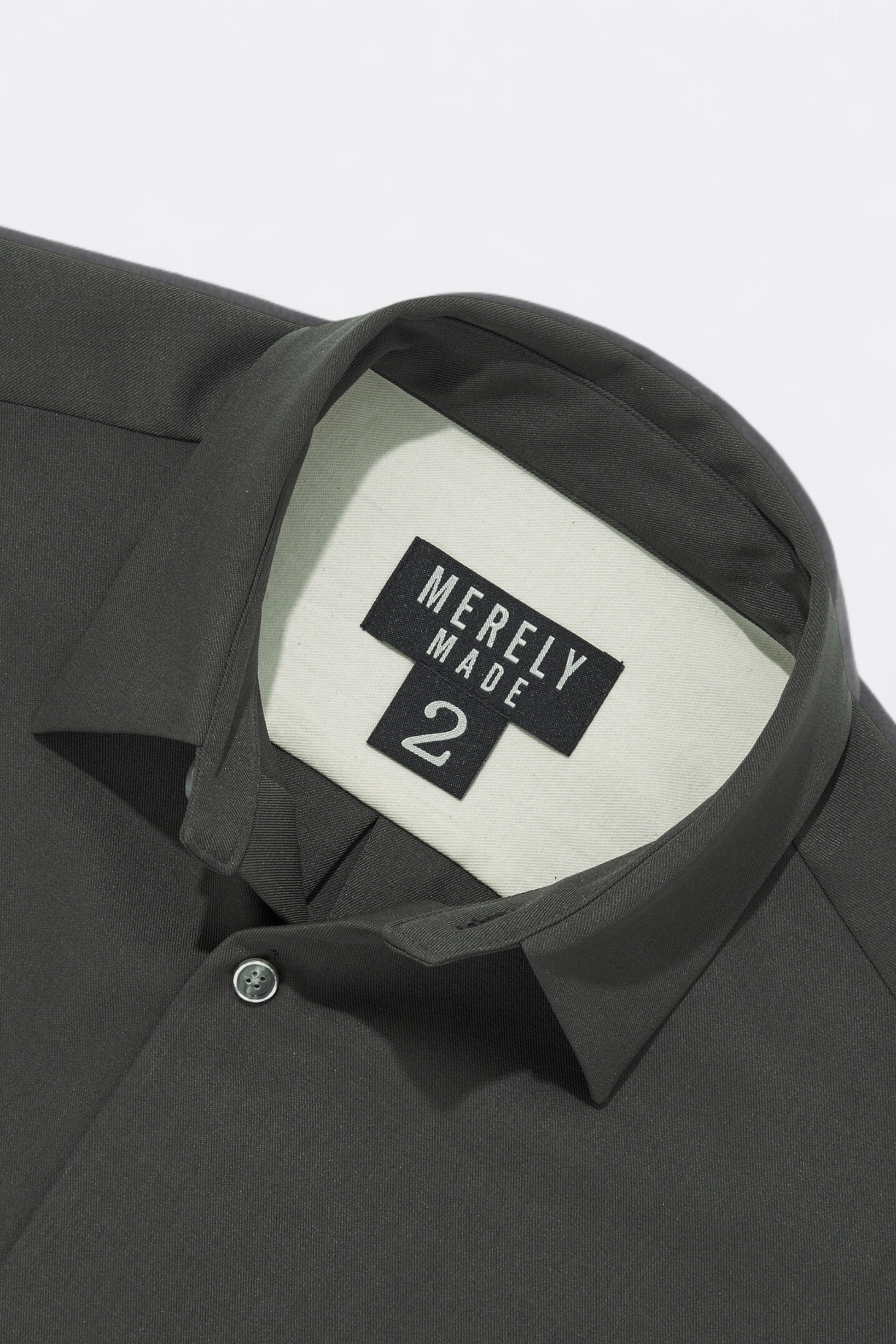 Merely Made - Merely Us Cropped Shirts (Dark Taupe)