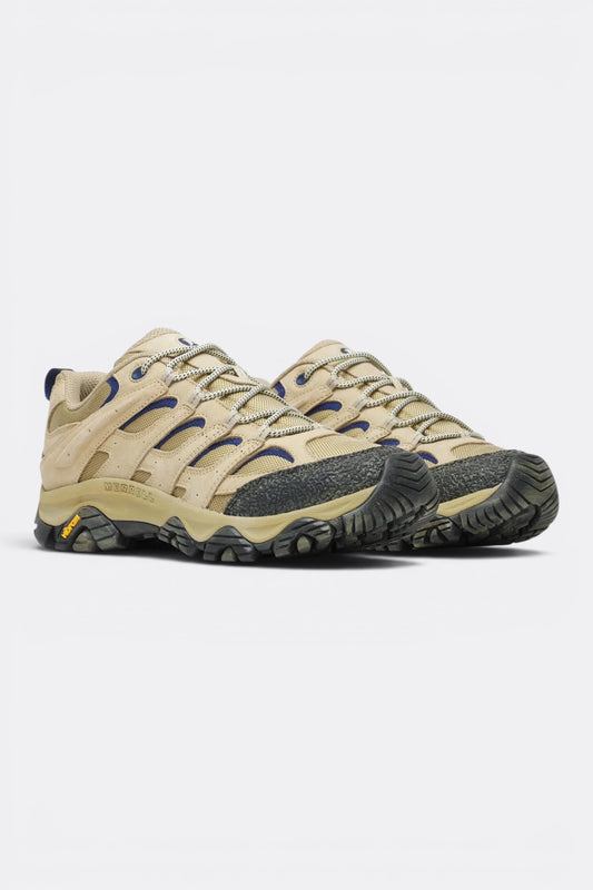 Merrell x Khakis Moab 3 Desert | Chaussure Randonnée Vibram Nubuck Vintage | Edgar Bdx