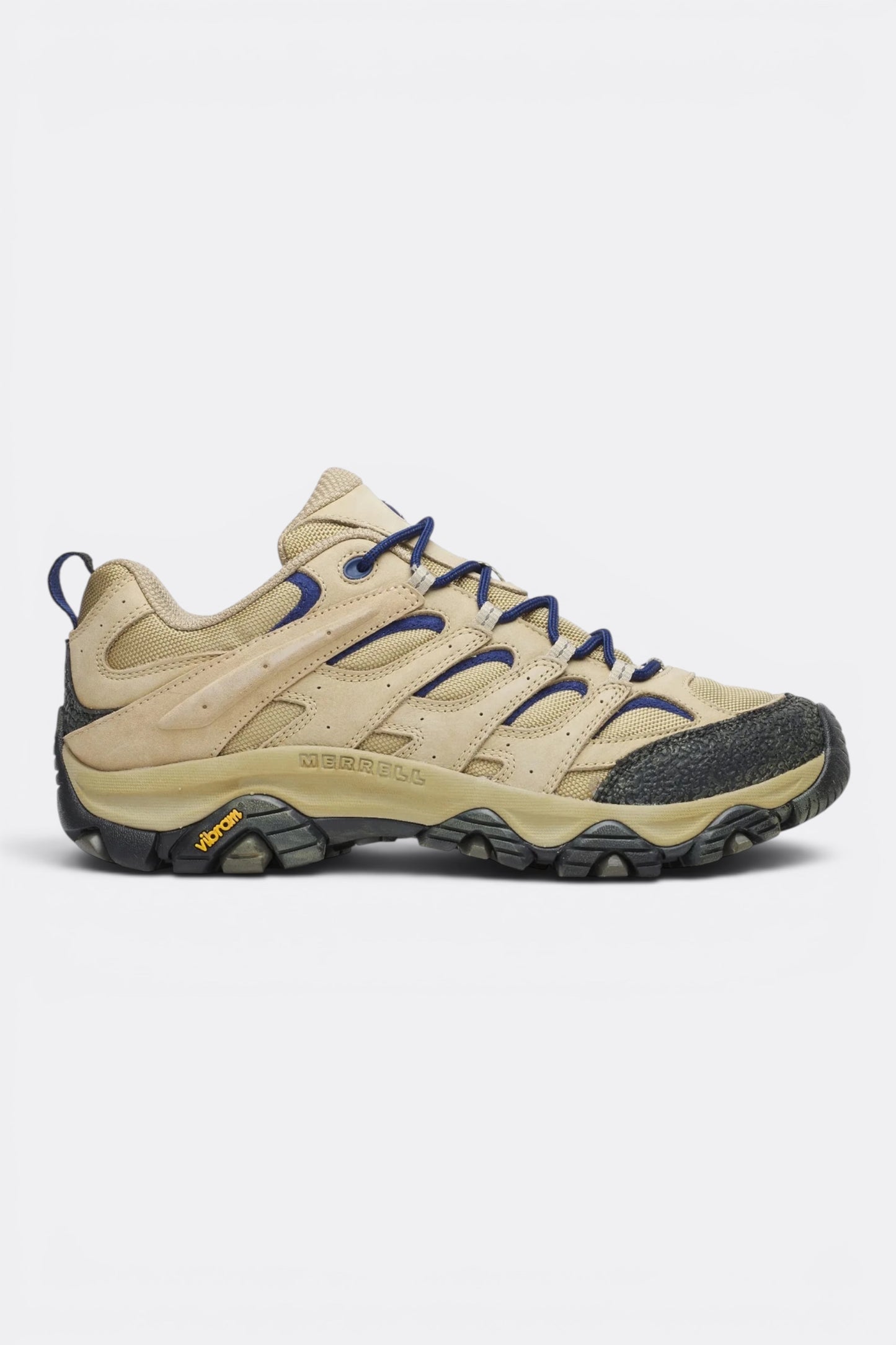 Merrell x Khakis Moab 3 Desert | Chaussure Randonnée Vibram Nubuck Vintage | Edgar Bdx