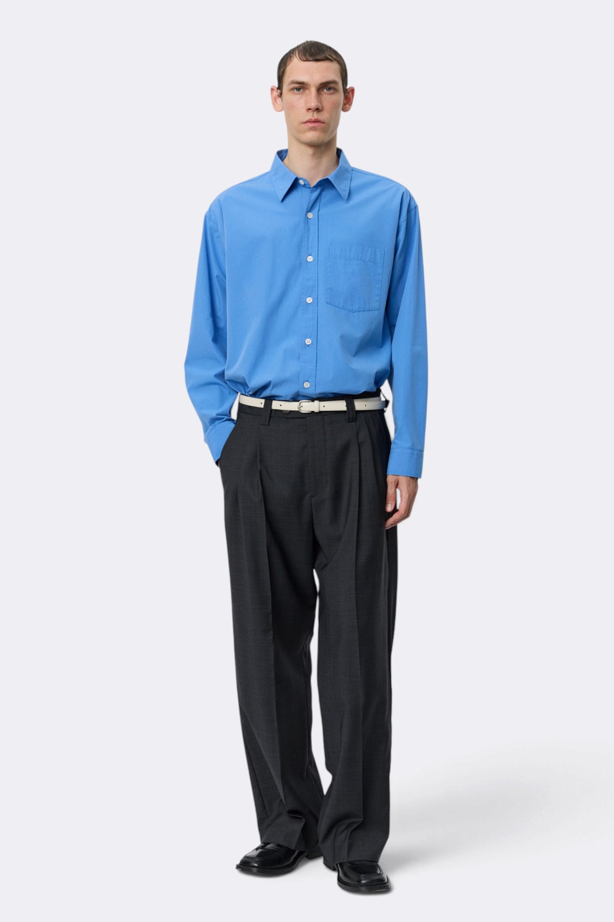 MFPEN Classic Trousers Grey Check | Pantalon | Edgar Bdx