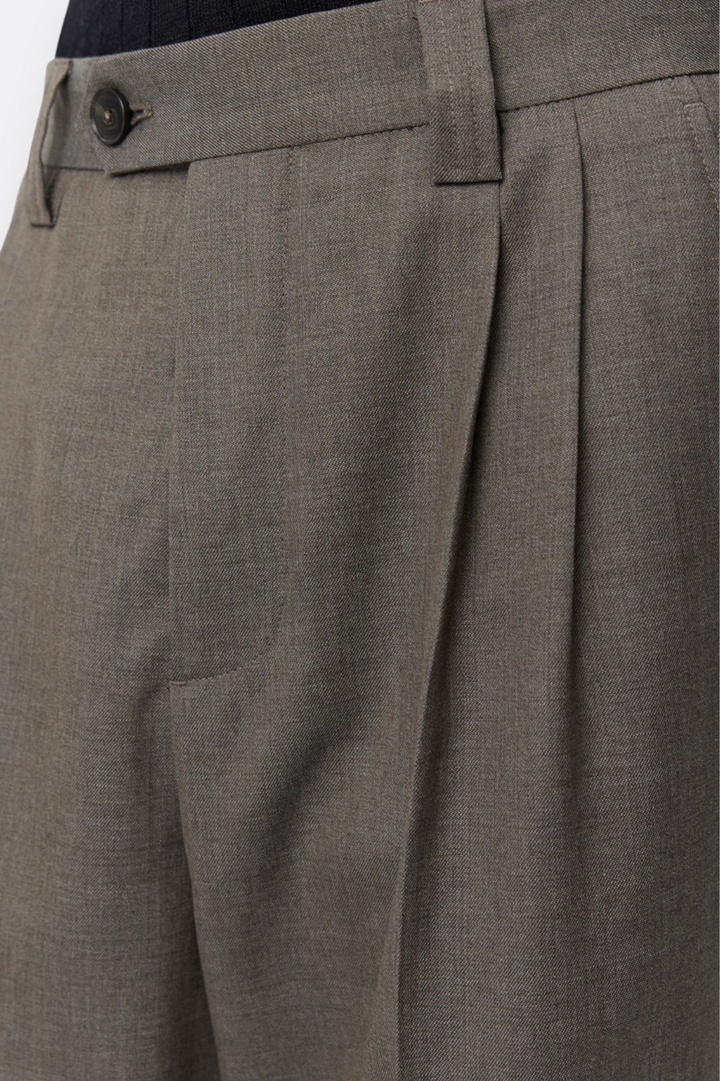 Classic Trousers mfpen - Pantalon Laine Homme | Taupe Italie