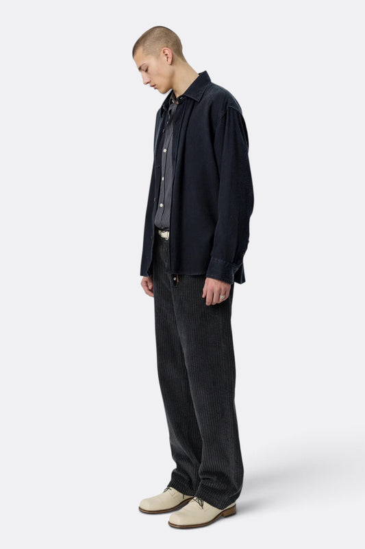 MFPEN Gambler Shirt Black Fuzz Tencel | Edgar Bdx