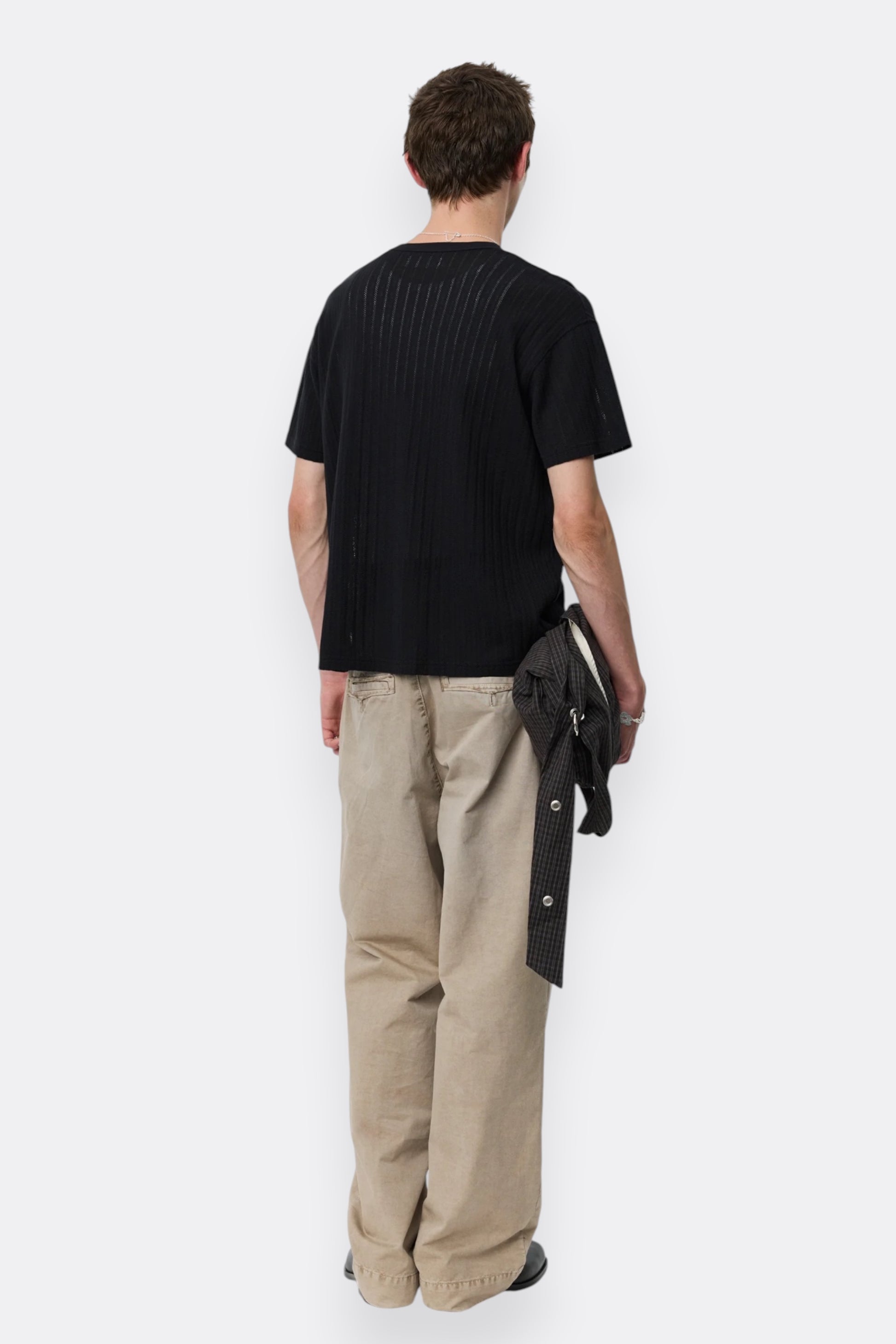 Ornament Tee mfpen - T-Shirt Dentelle Homme | Coton Bio Italie