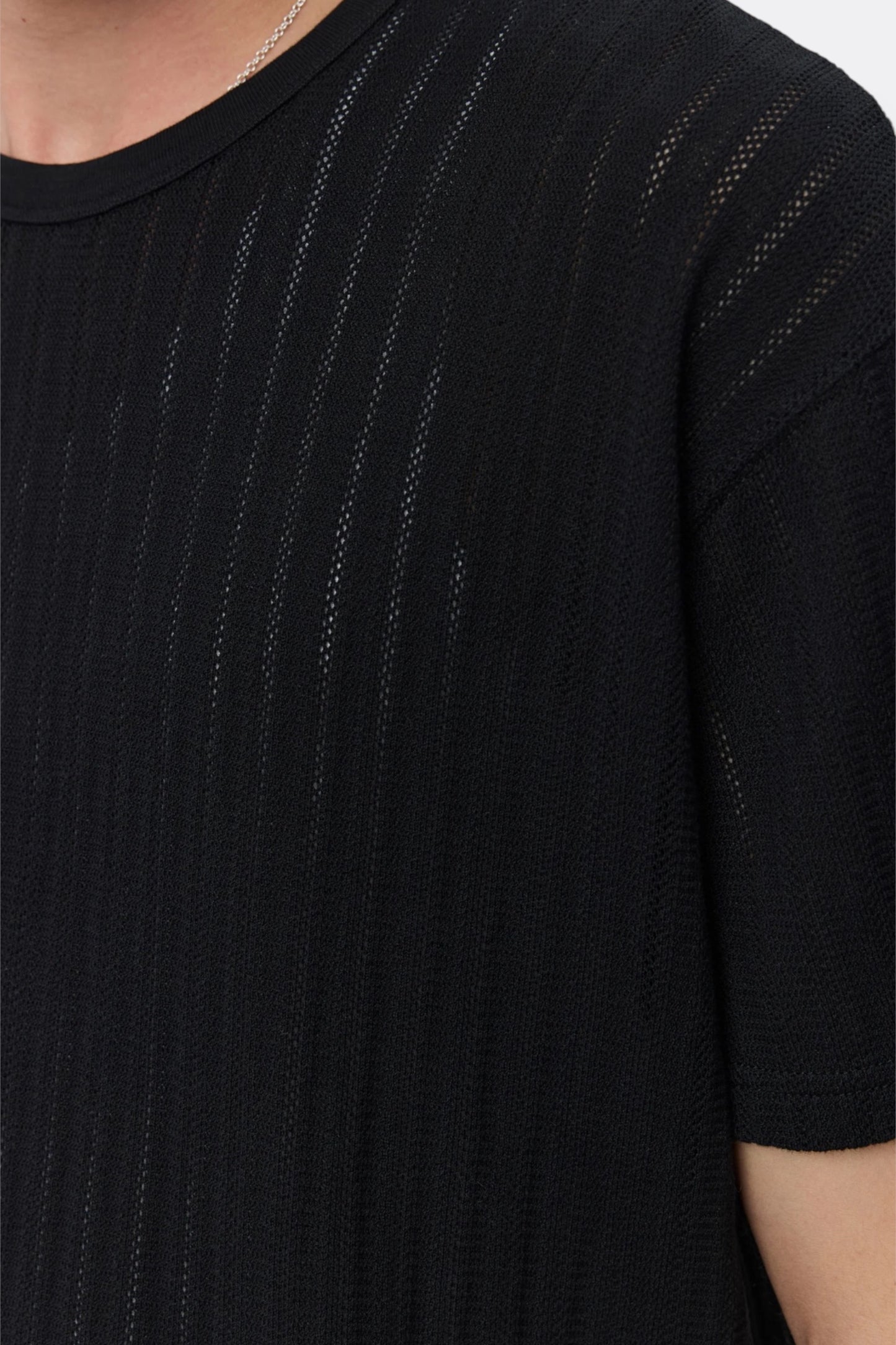 Ornament Tee mfpen - T-Shirt Dentelle Homme | Coton Bio Italie