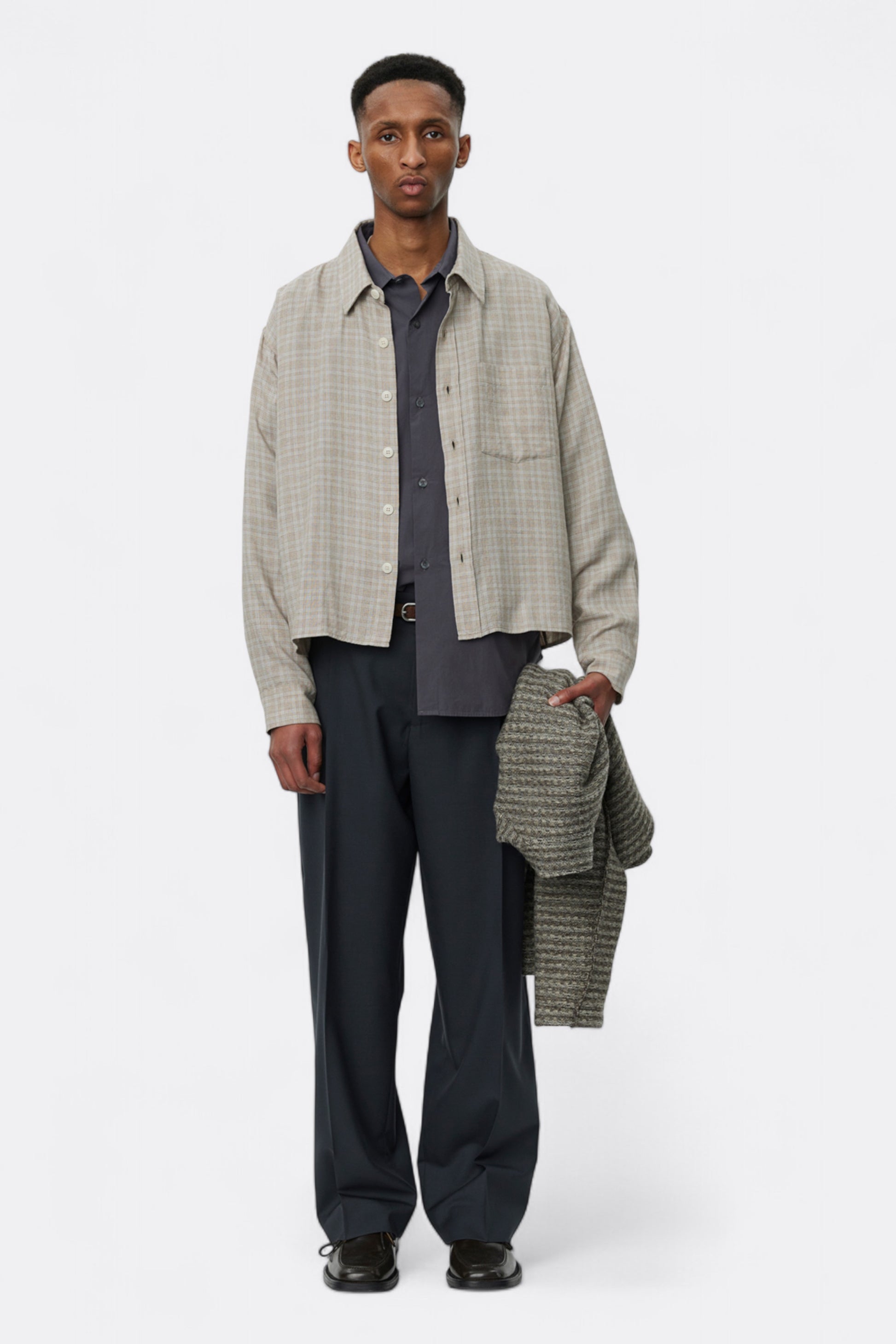 mfpen - Priority Shirt (Sepia Check)