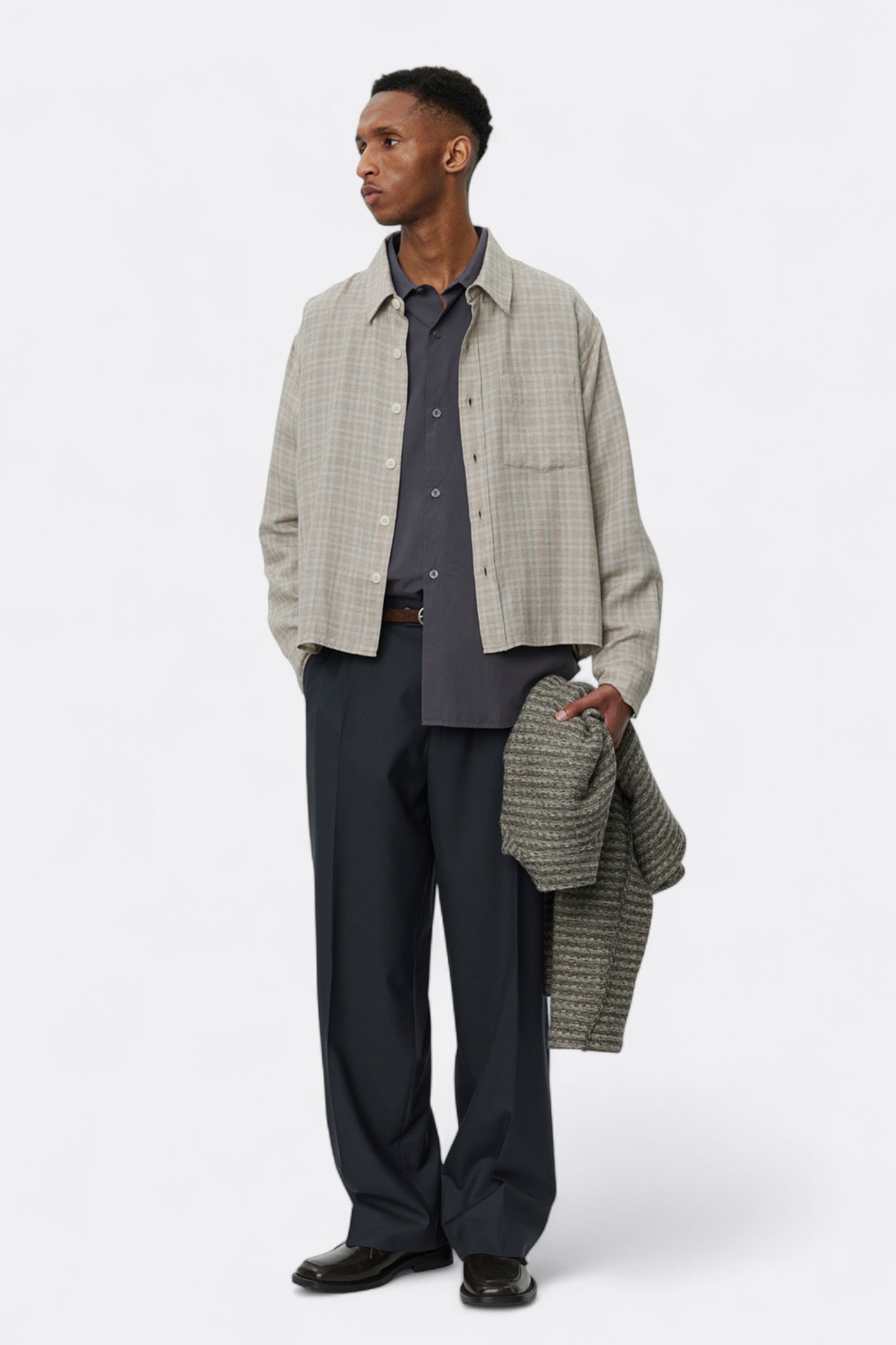 mfpen - Priority Shirt (Sepia Check)