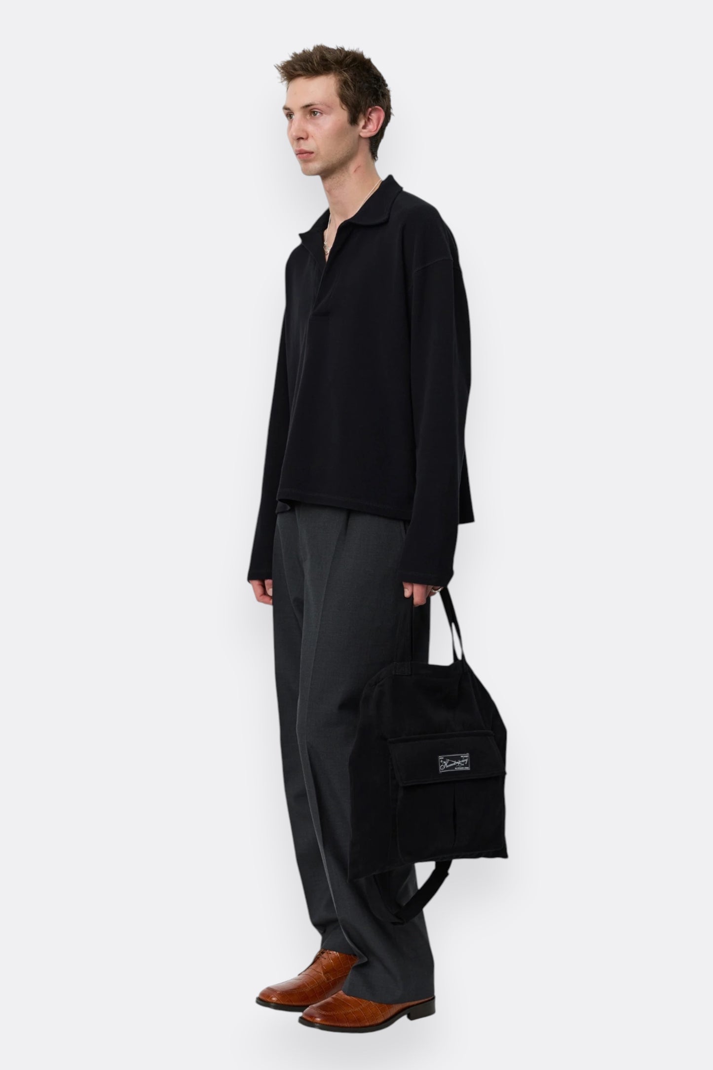 Rolodex Polo mfpen - Polo Homme Noir | Coton Bio Portugal