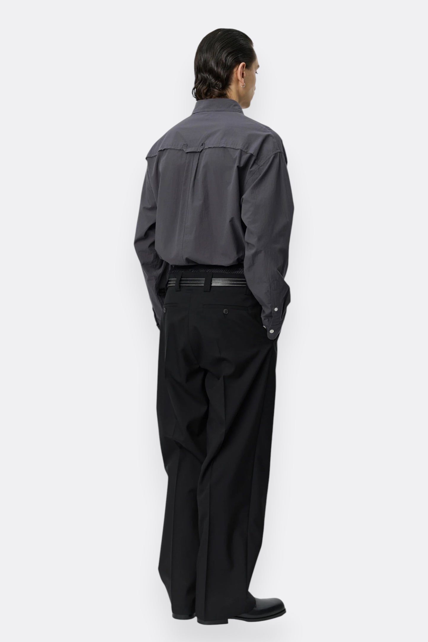 Service Trousers mfpen - Pantalon Laine Tropicale Homme | Noir Italie