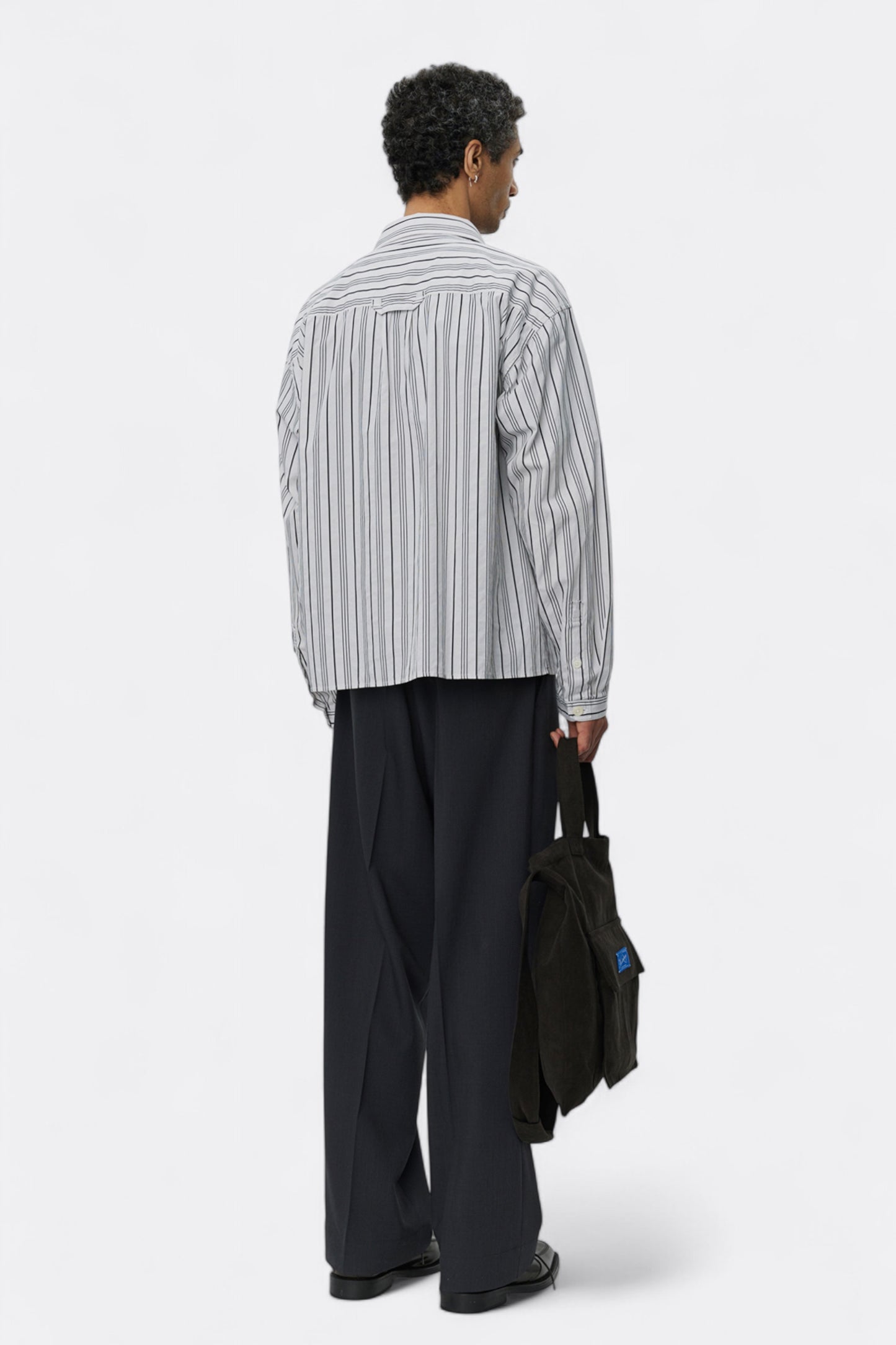 mfpen - Snooze Shirt (Grey Raised Stripe)