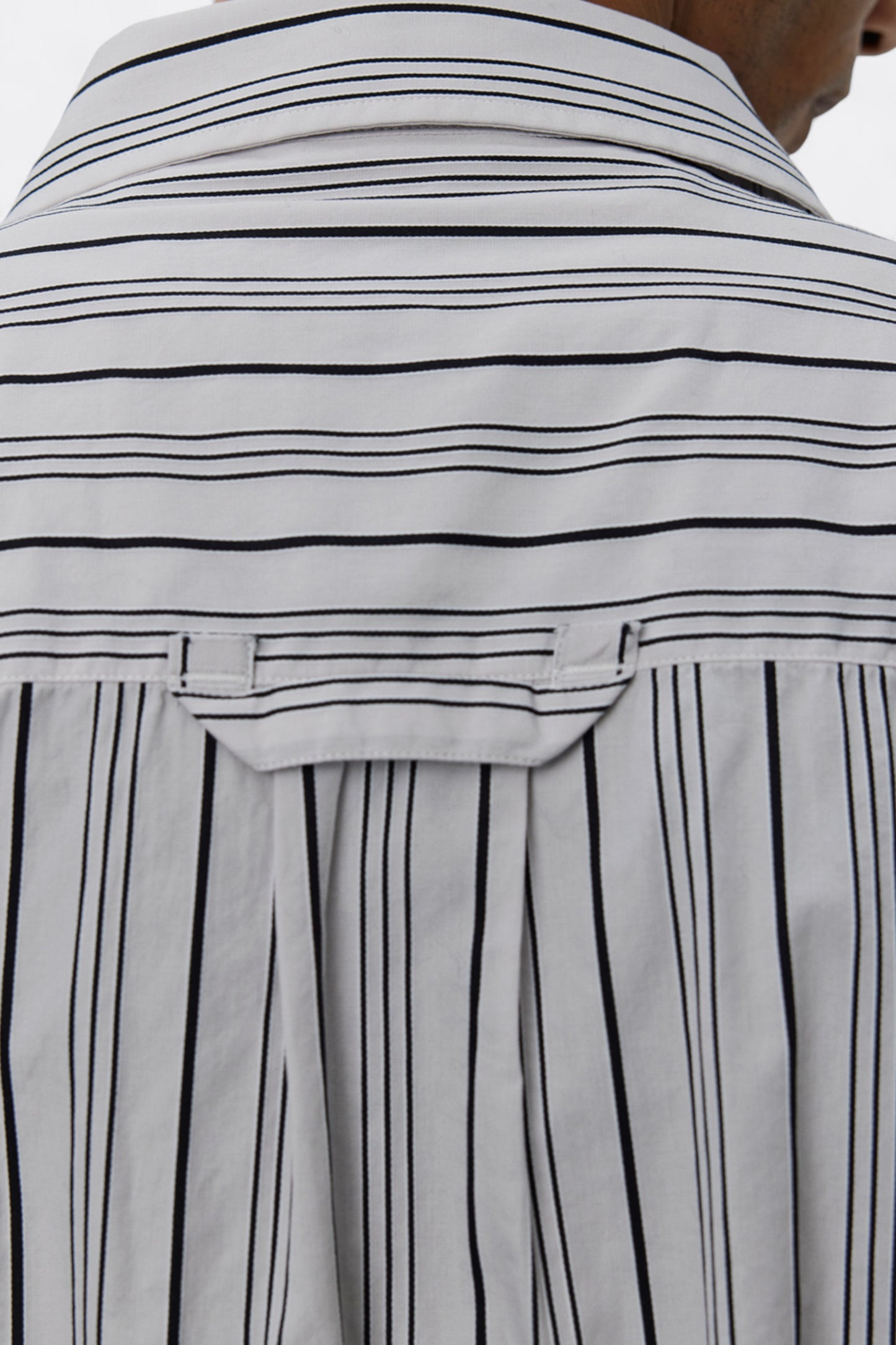 mfpen - Snooze Shirt (Grey Raised Stripe)