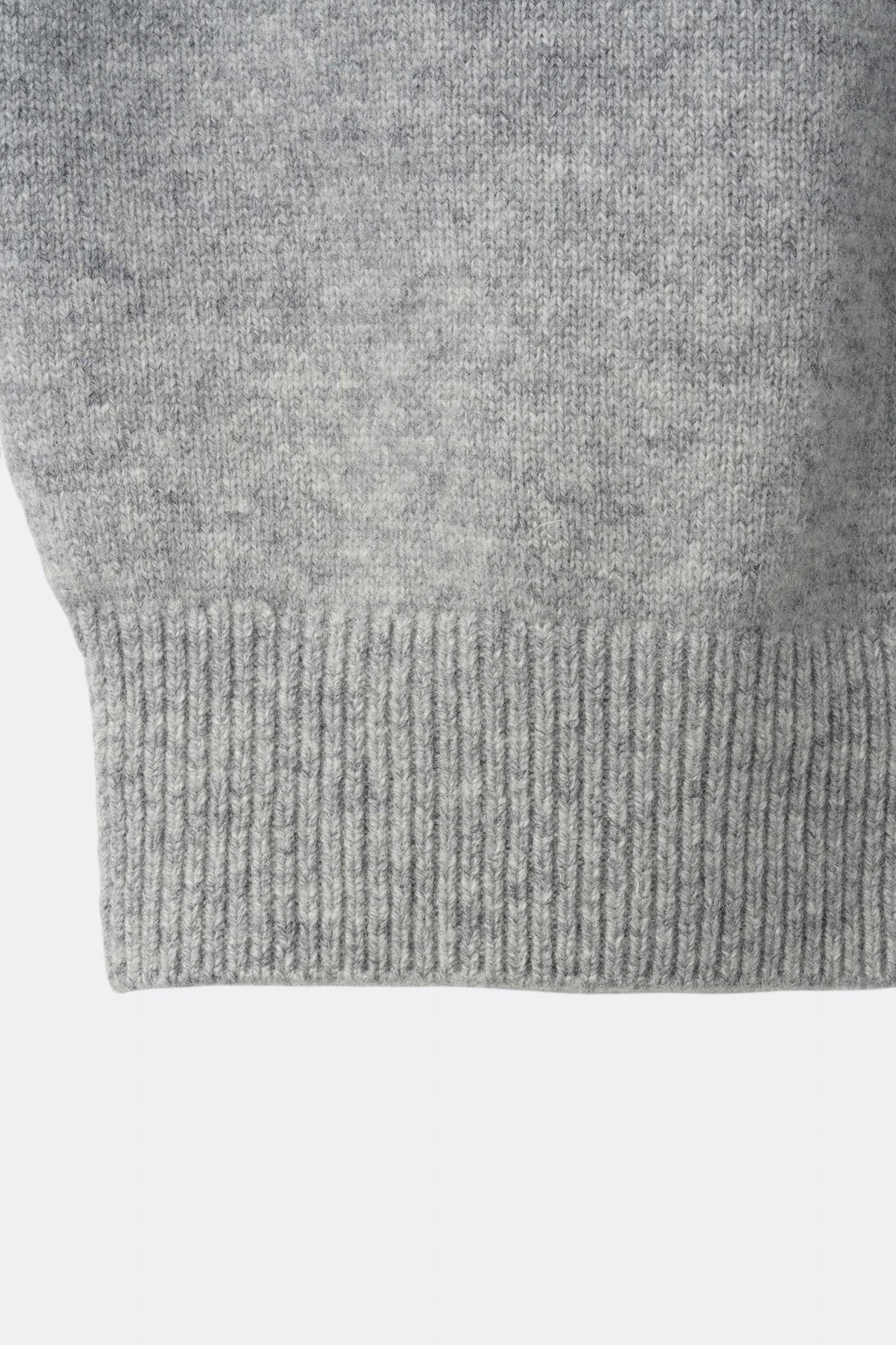 Mooncastle - 7G Cashmere Silk Wool Crewneck (Light Gray)