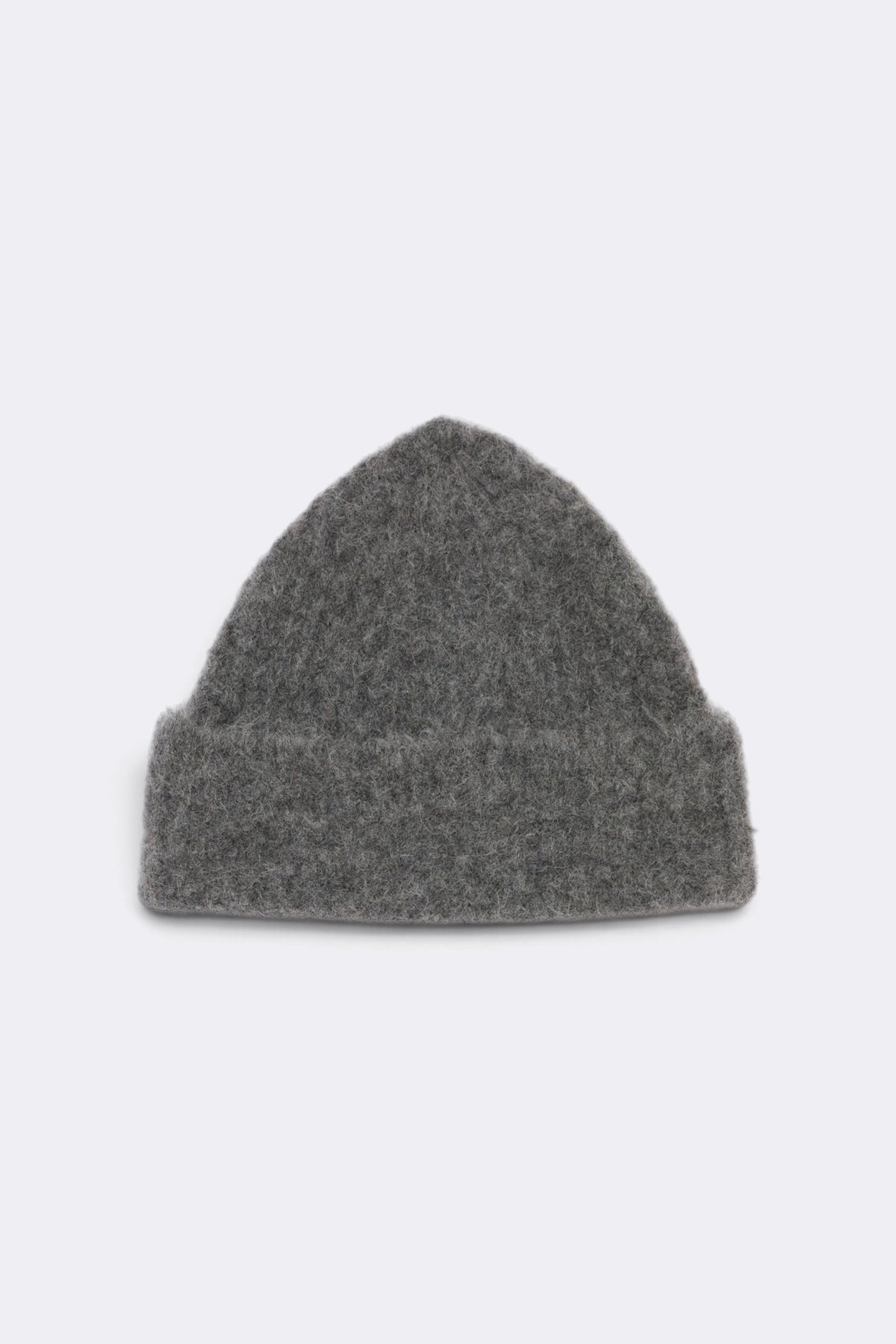 Alpaca Beanie (Anthracite Grey Melange)