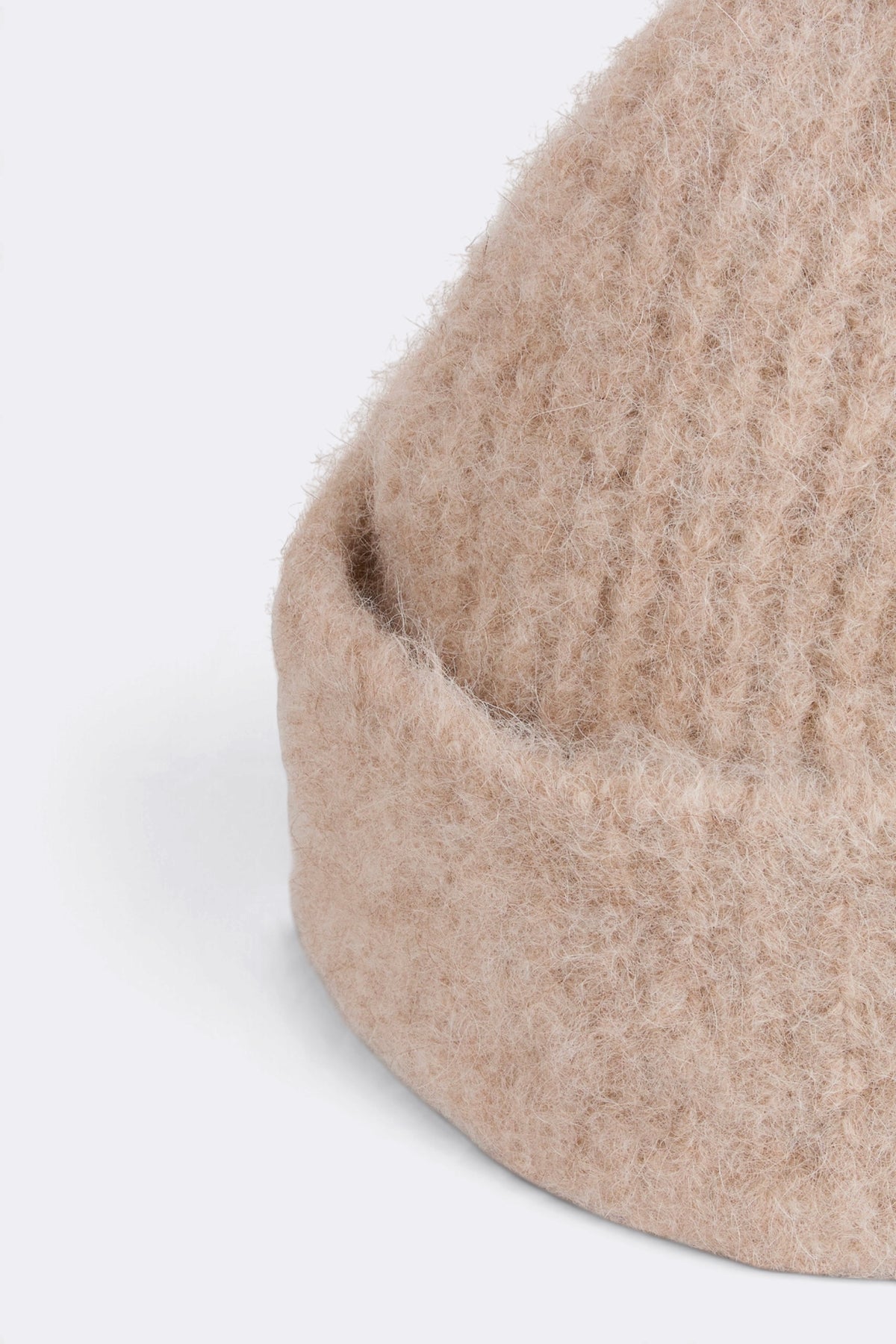 MUSEUM GARMENTS Alpaca Beanie Beige Melange | Edgar Bdx