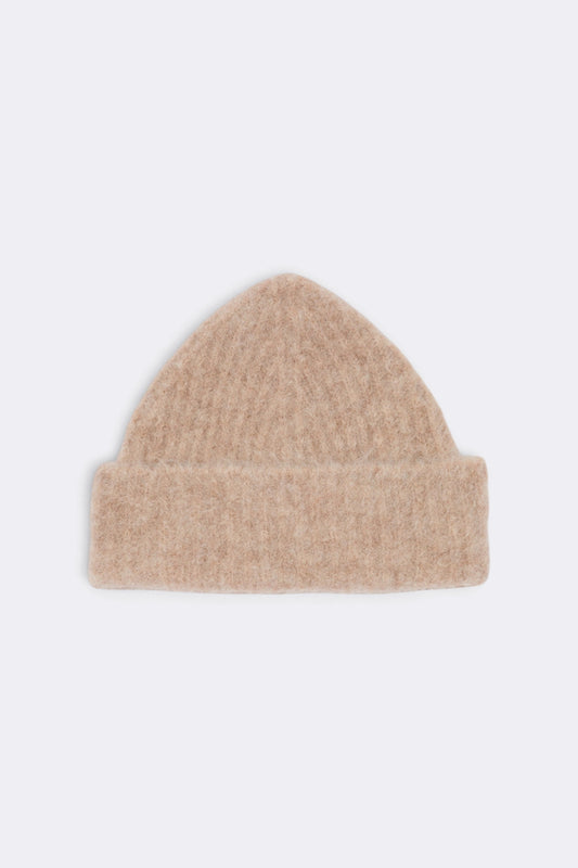 MUSEUM GARMENTS Alpaca Beanie Beige Melange | Edgar Bdx