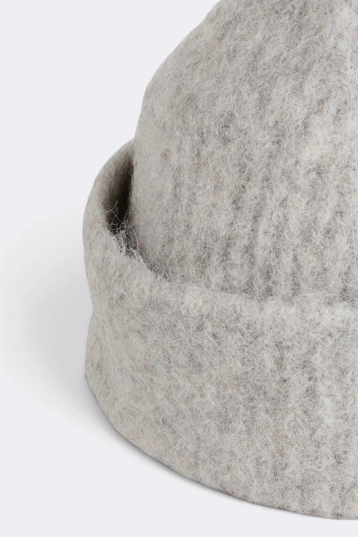MUSEUM GARMENTS Alpaca Beanie Grey Melange | Edgar Bdx