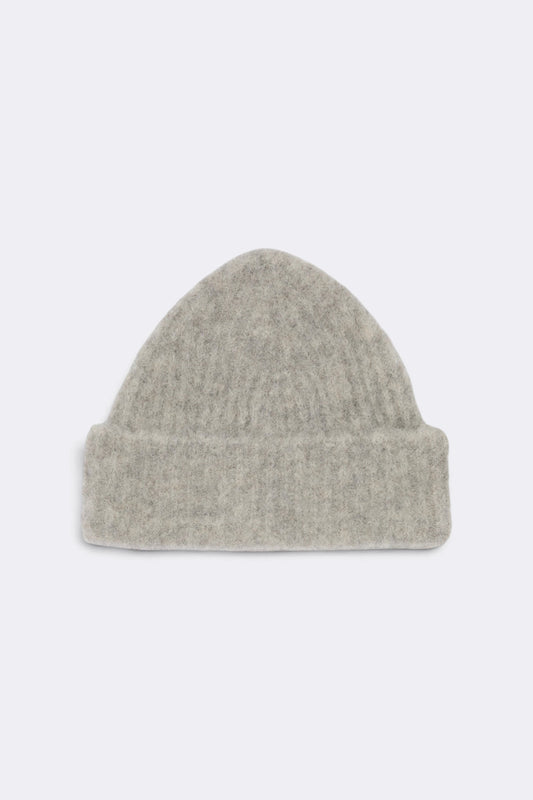 MUSEUM GARMENTS Alpaca Beanie Grey Melange | Edgar Bdx