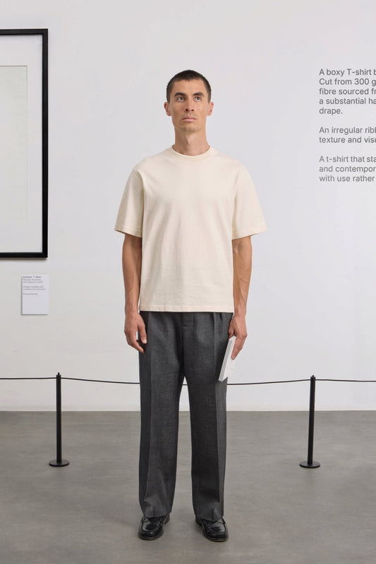 MUSEUM GARMENTS Athletic T-Shirt Natural | Edgar Bdx