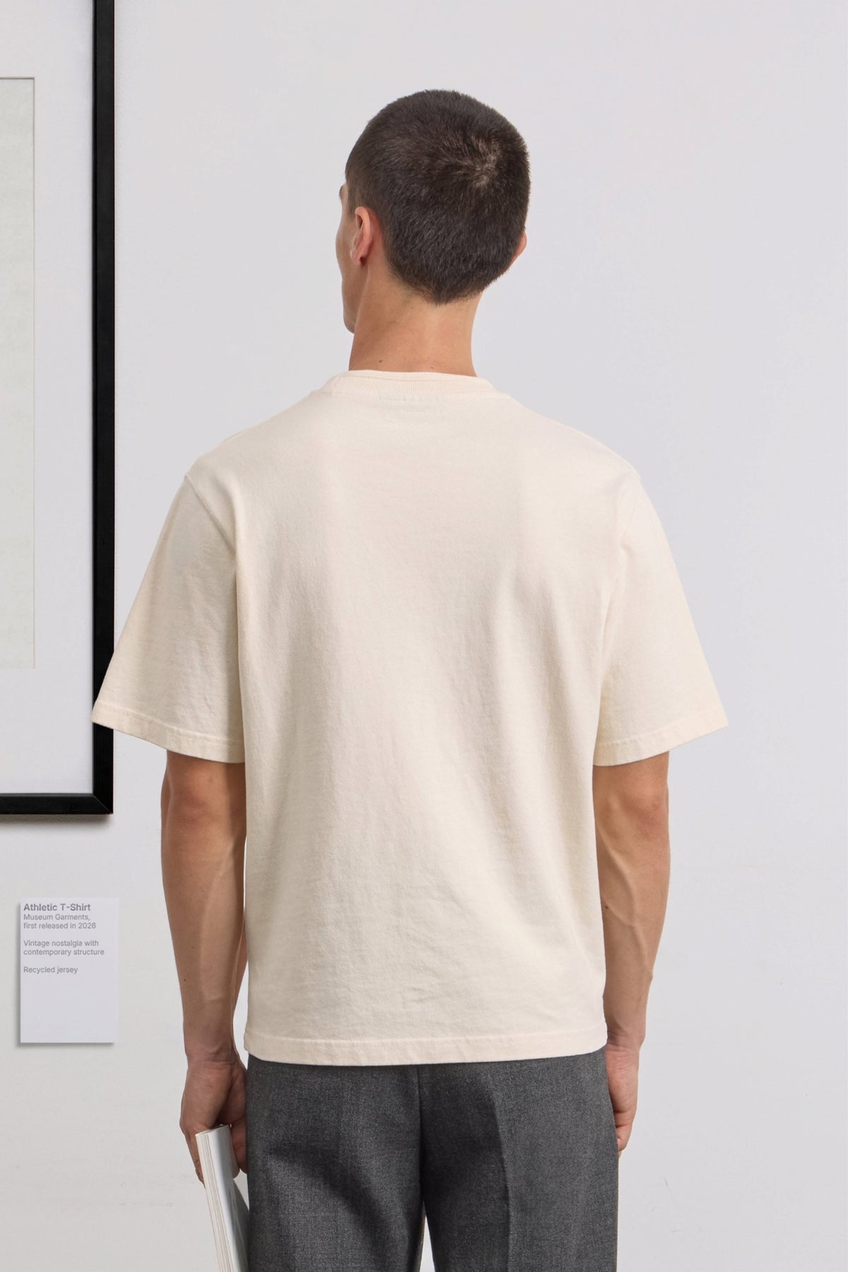 MUSEUM GARMENTS Athletic T-Shirt Natural | Edgar Bdx