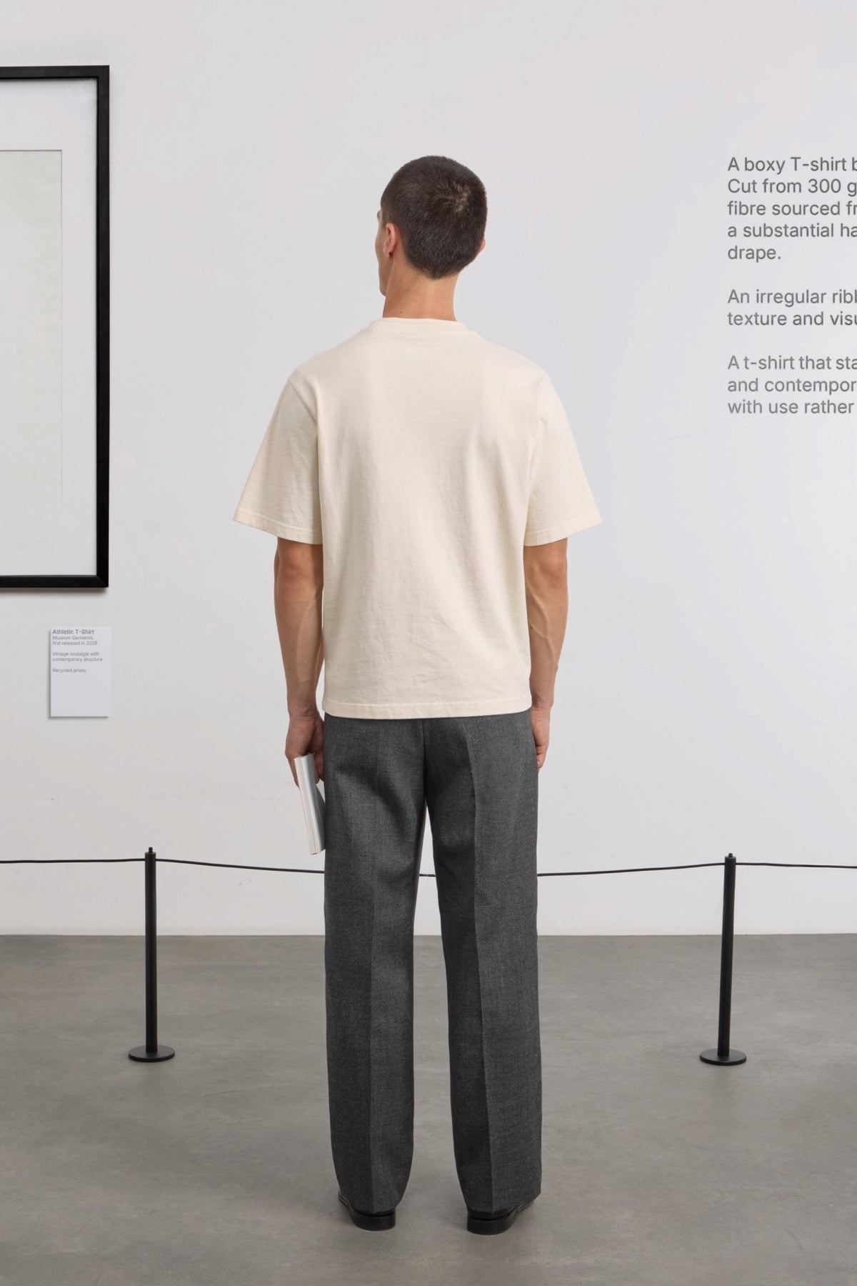 MUSEUM GARMENTS Athletic T-Shirt Natural | Edgar Bdx