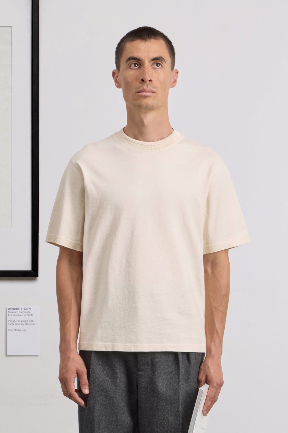 MUSEUM GARMENTS Athletic T-Shirt Natural | Edgar Bdx