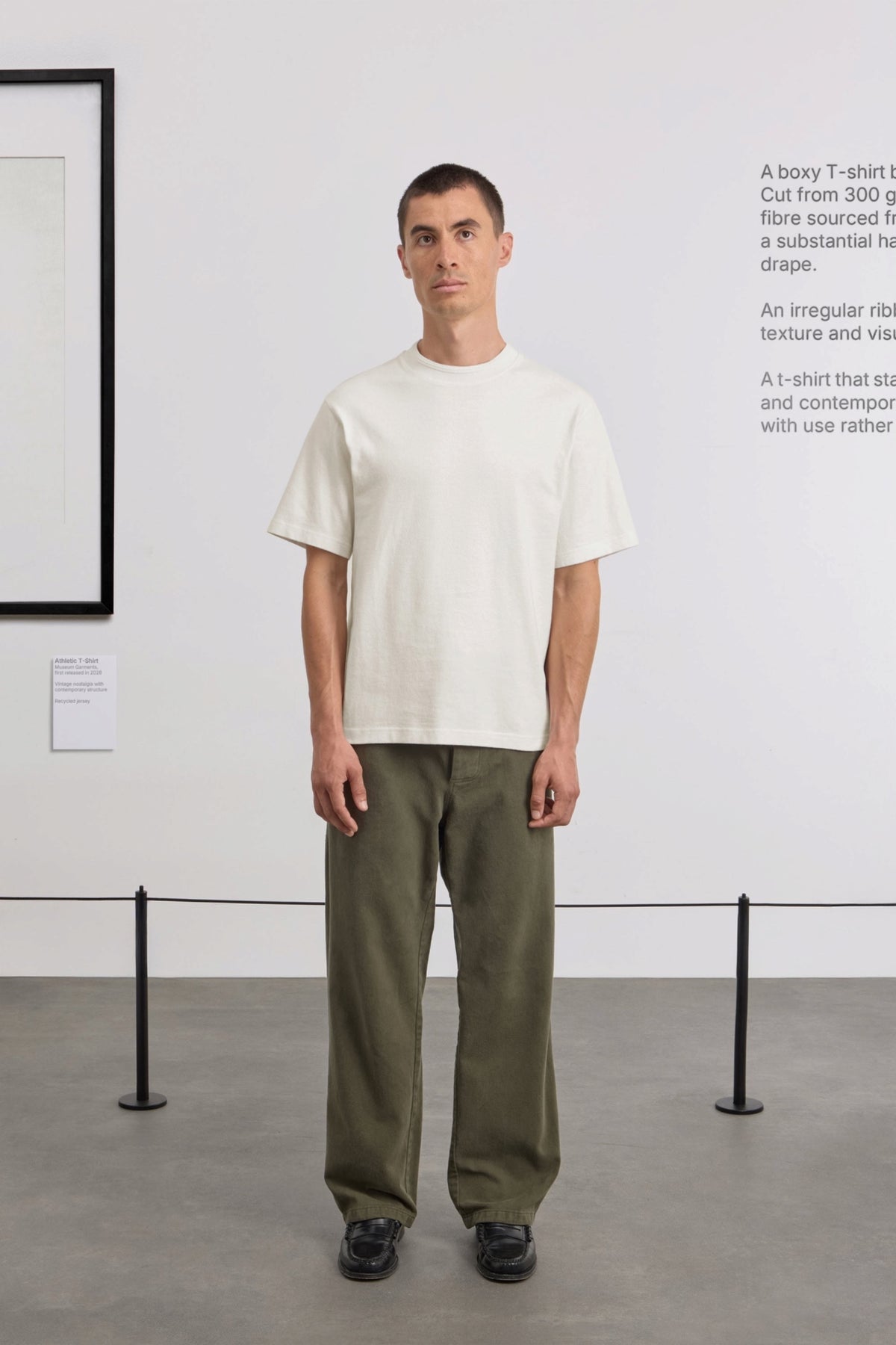 MUSEUM GARMENTS Athletic T-Shirt Off-White | Edgar Bdx